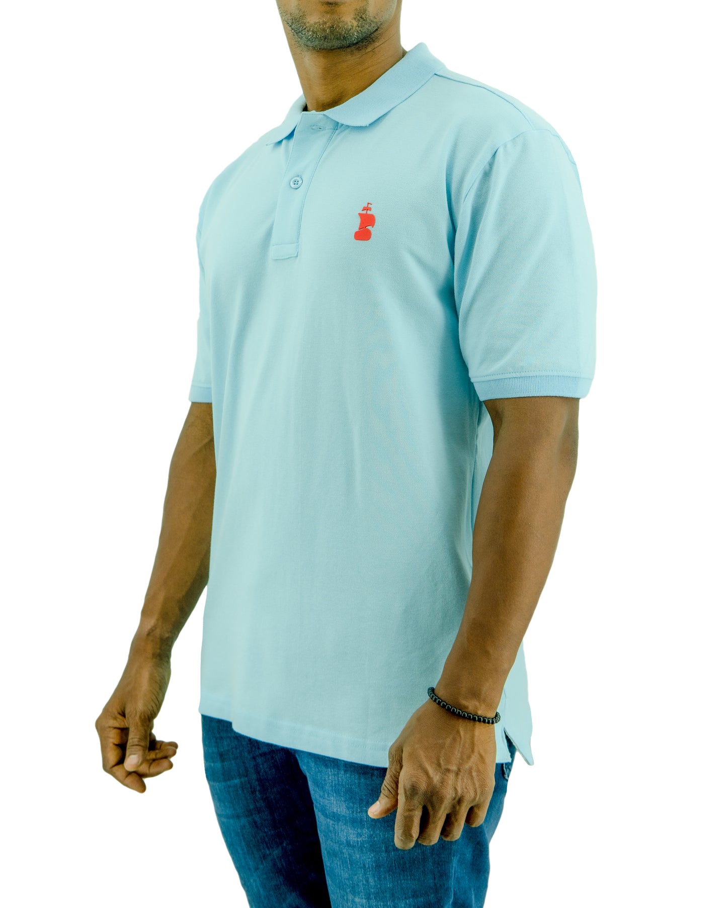 POLO 1492 MANGAS CORTAS LISO PARA CABALLEROS