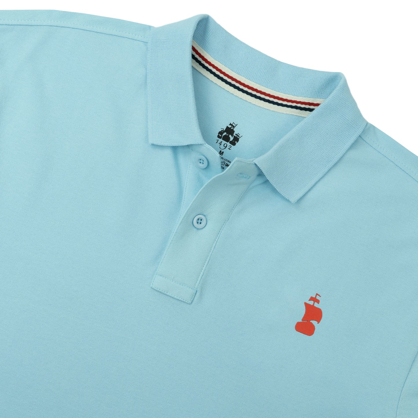POLO 1492 MANGAS CORTAS LISO PARA CABALLEROS