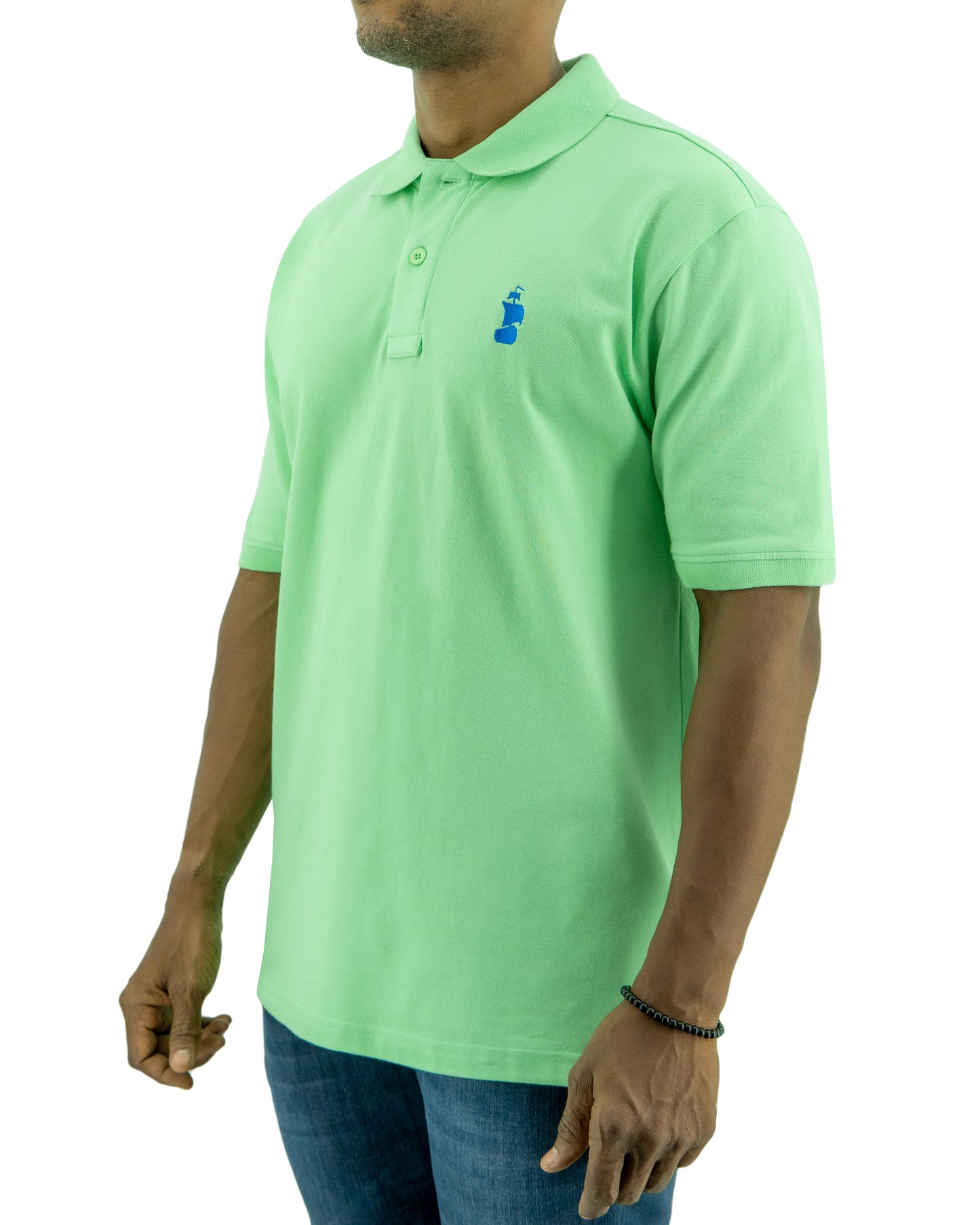 POLO 1492 MANGAS CORTAS LISO PARA CABALLEROS