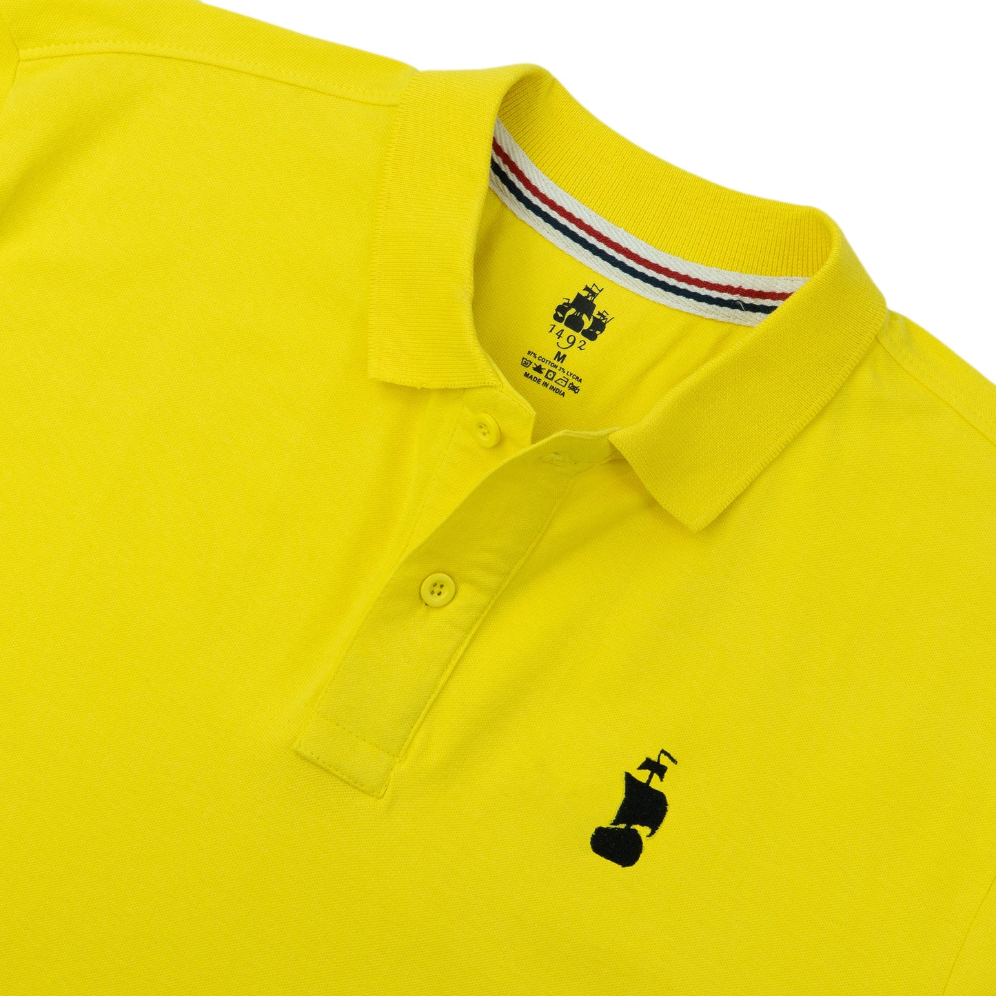 POLO 1492 MANGAS CORTAS LISO PARA CABALLEROS