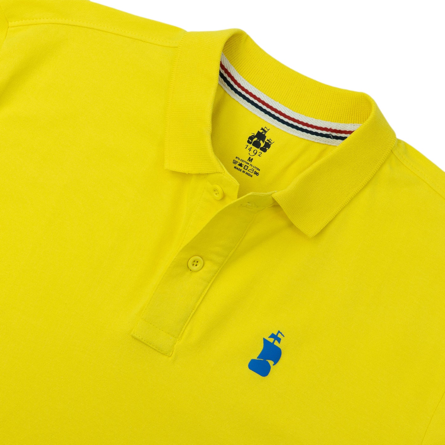 POLO 1492 MANGAS CORTAS LISO PARA CABALLEROS ** 13-0647-C-G CODIGO: 3001368