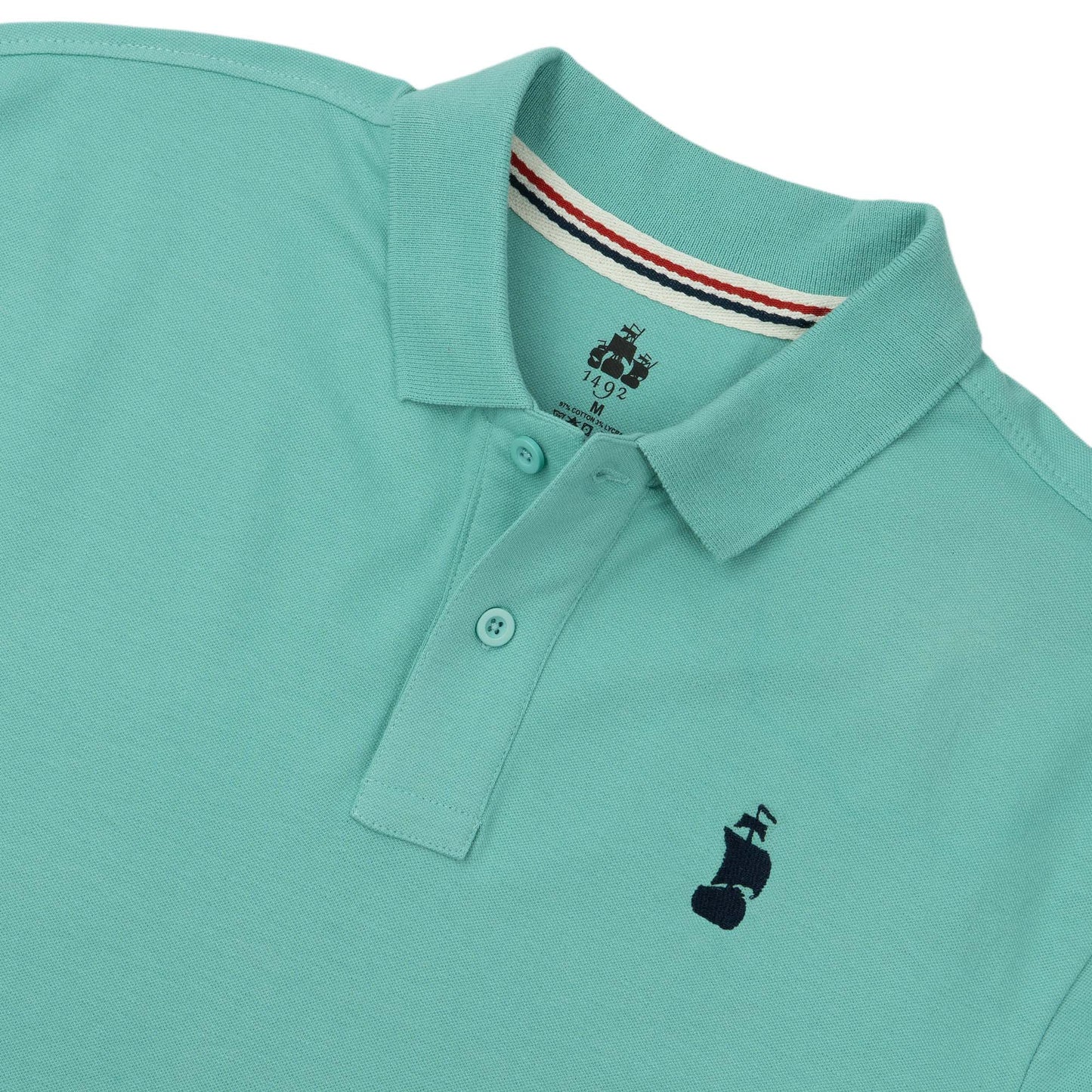 POLO 1492 MANGAS CORTAS LISO PARA CABALLEROS