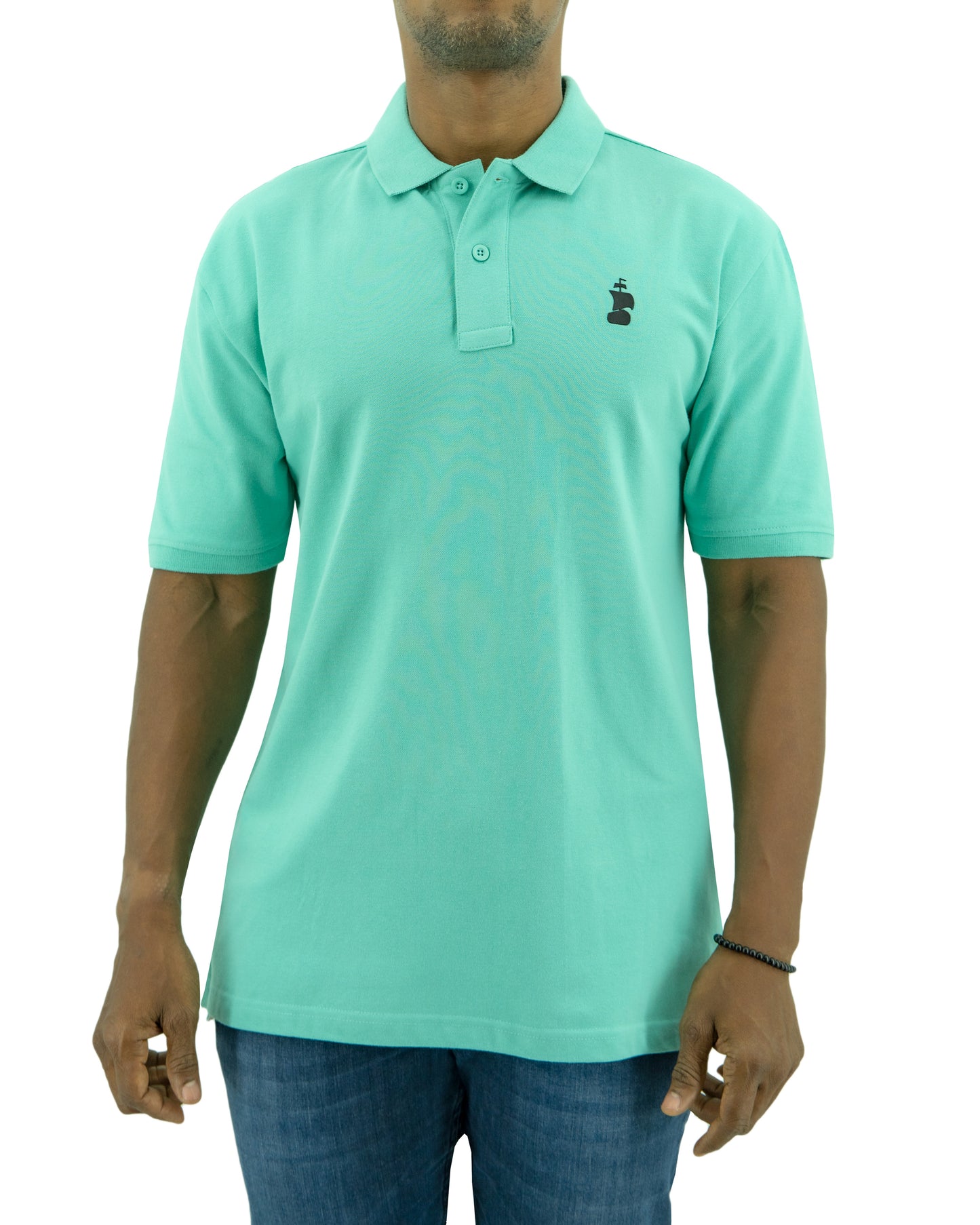 POLO 1492 MANGAS CORTAS LISO PARA CABALLEROS