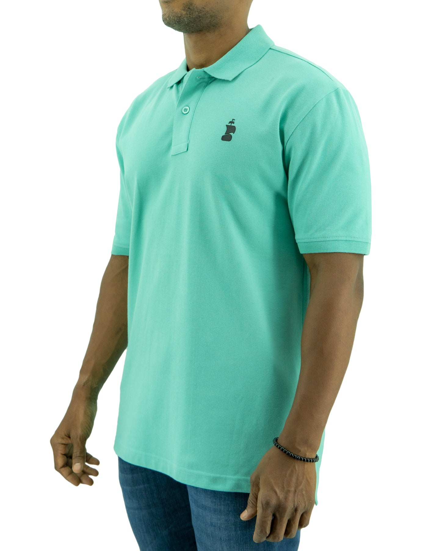 POLO 1492 MANGAS CORTAS LISO PARA CABALLEROS