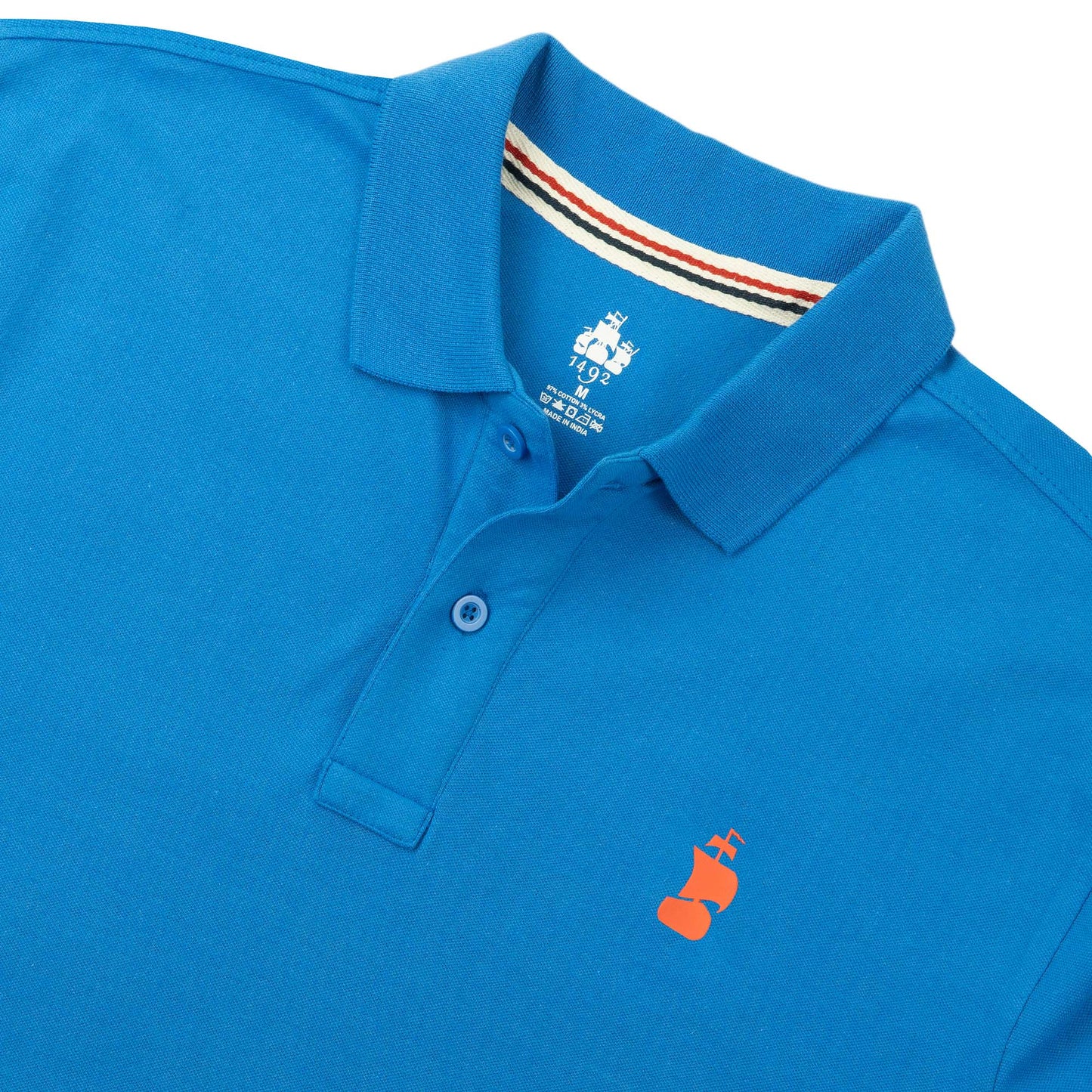 POLO 1492 MANGAS CORTAS LISO PARA CABALLEROS