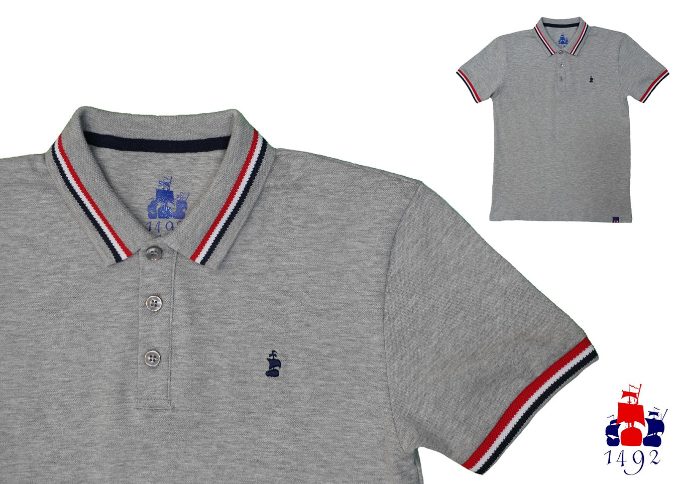 POLO 1492 MANGAS CORTAS LISO NINO ** AB-028 CODIGO: 601202201587