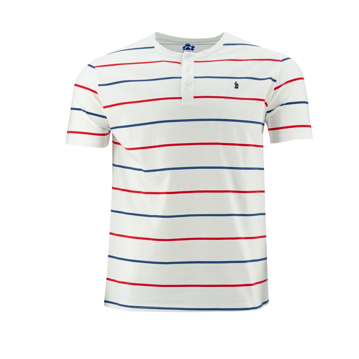 T-SHIRT 1492 MANGAS CORTAS RAYA CUELLO HENLEY NINO ** ANB-471-472 CODIGO: 3016080