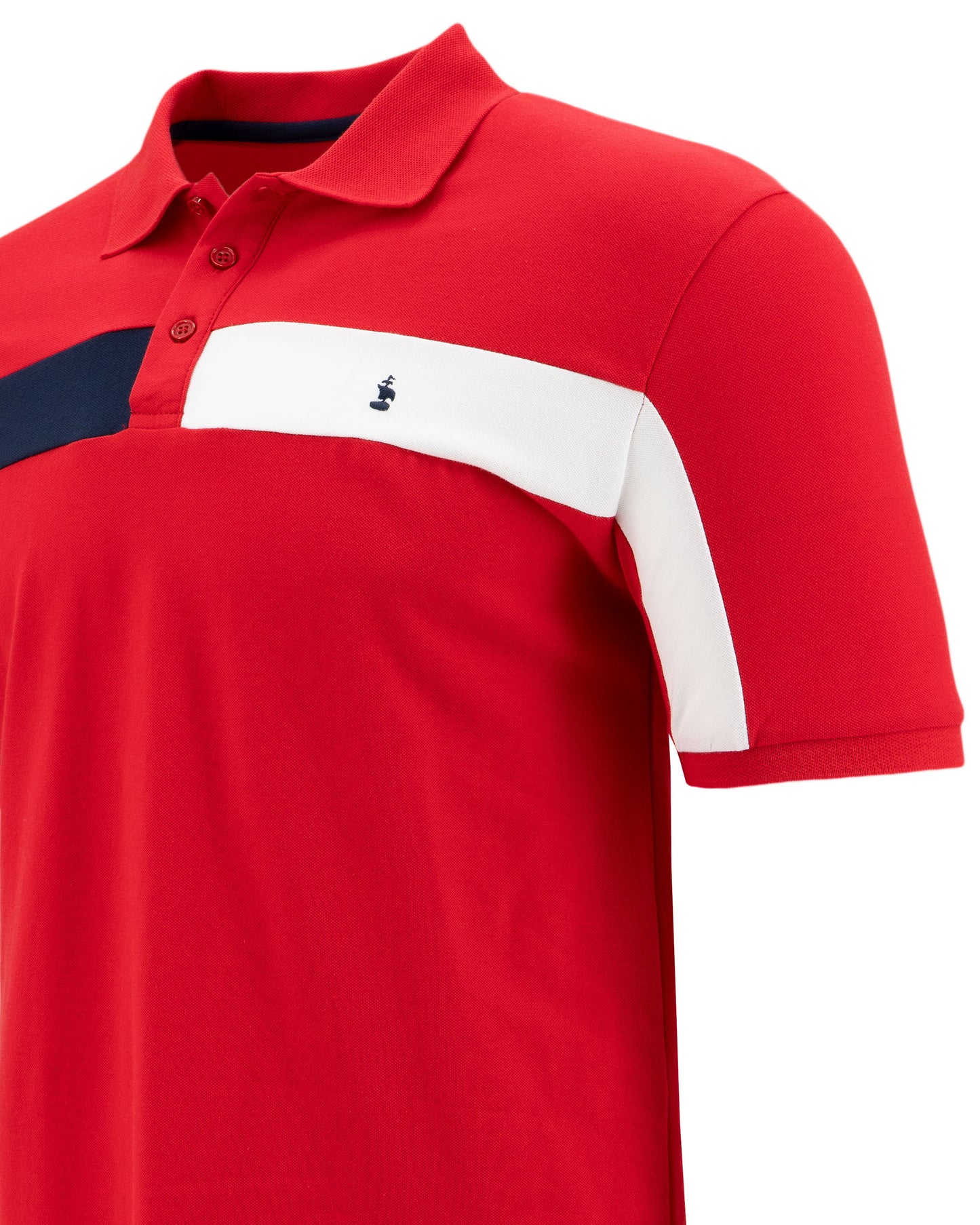 POLO 1492 MANGAS CORTAS COMBINADO PARA CABALLEROS