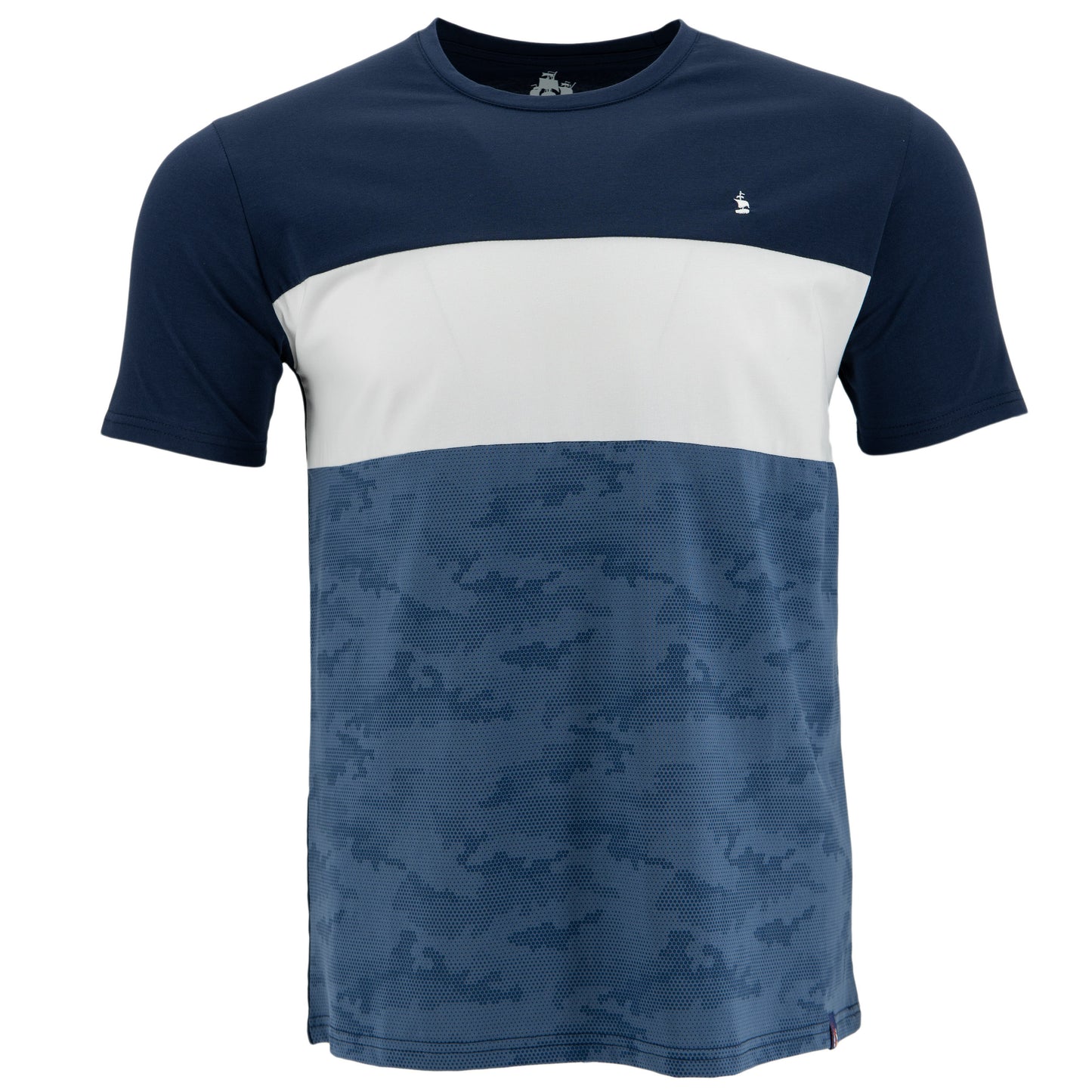 T-SHIRT 1492 MANGAS CORTAS COMBINADO PARA CABALLEROS