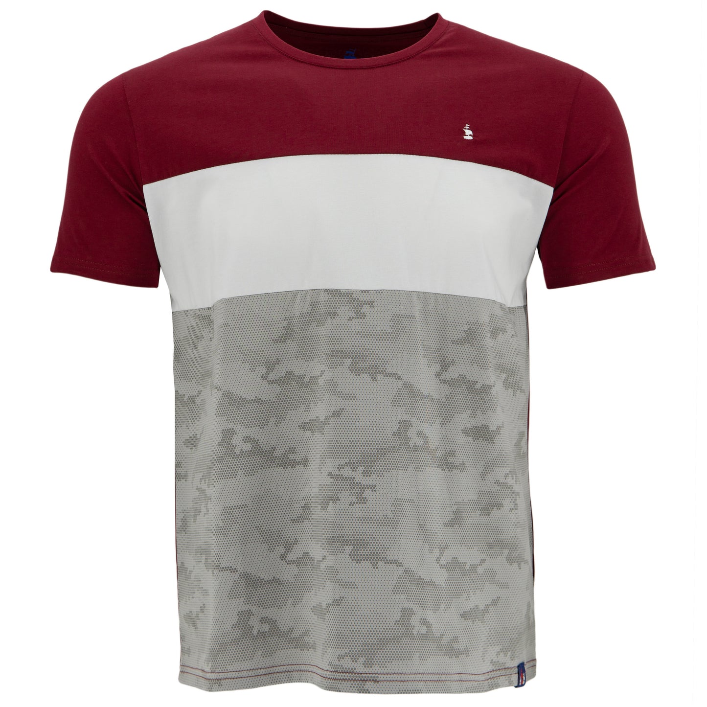 T-SHIRT 1492 MANGAS CORTAS COMBINADO PARA CABALLEROS