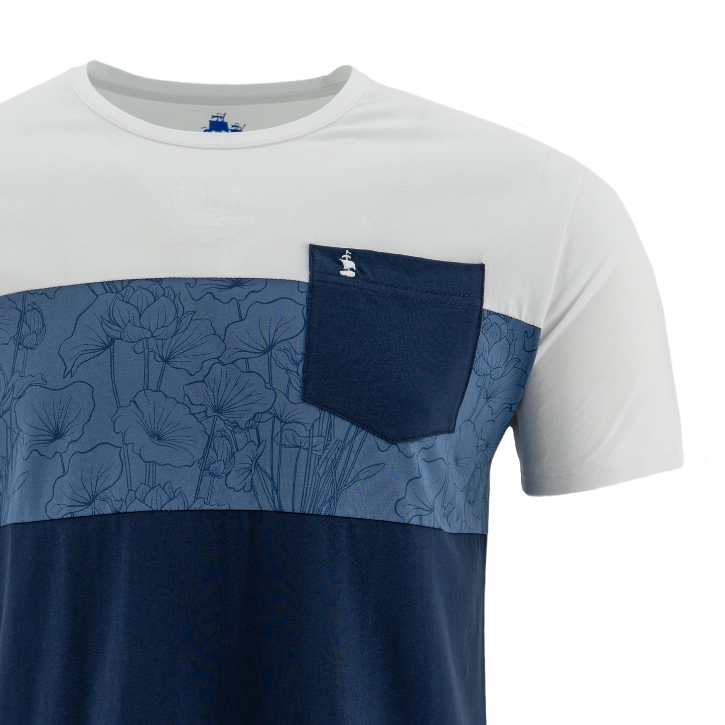 T-SHIRT 1492 MANGAS CORTAS ESTAMP C/ BOLSILLO PARA CABALLEROS