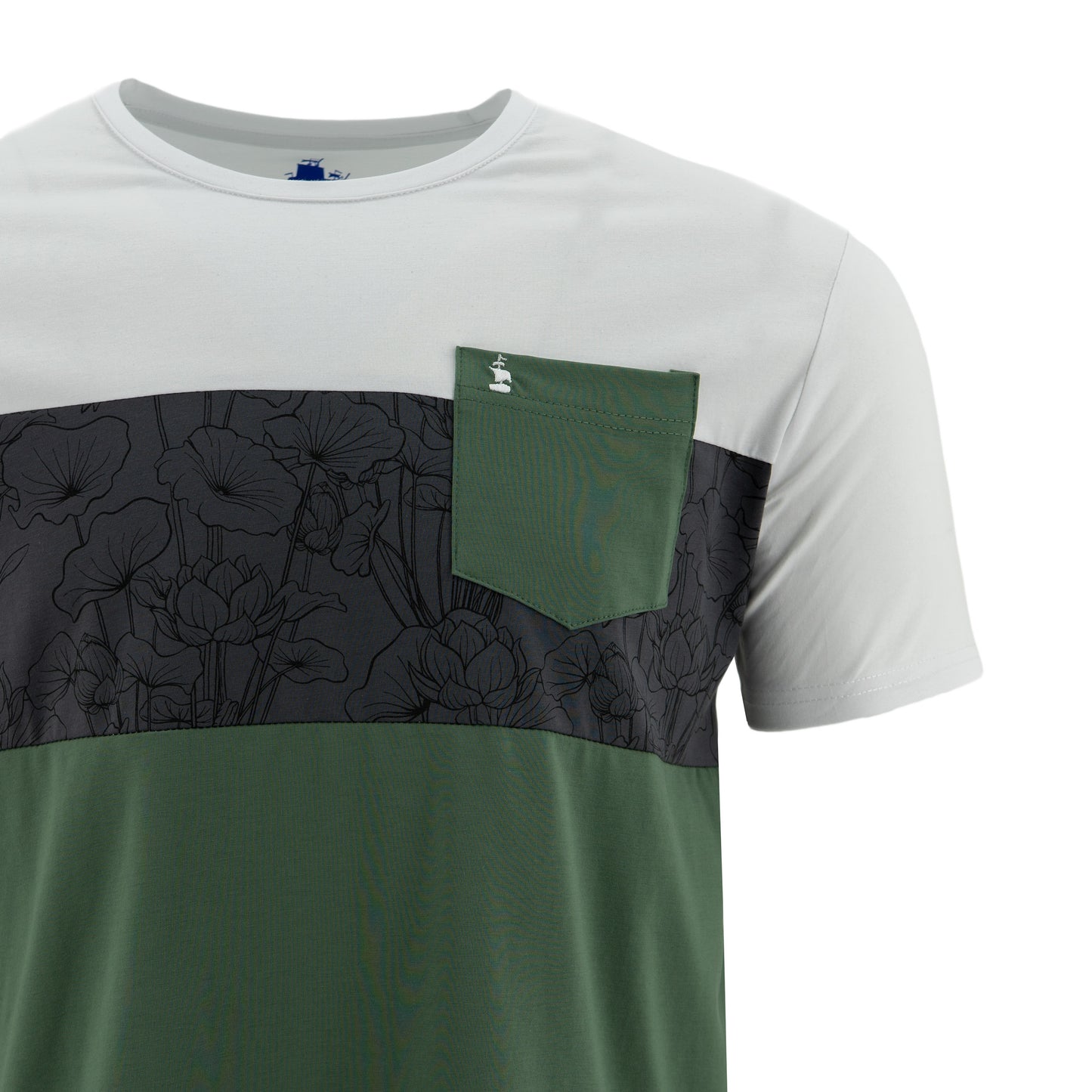 T-SHIRT 1492 MANGAS CORTAS ESTAMP C/ BOLSILLO PARA CABALLEROS