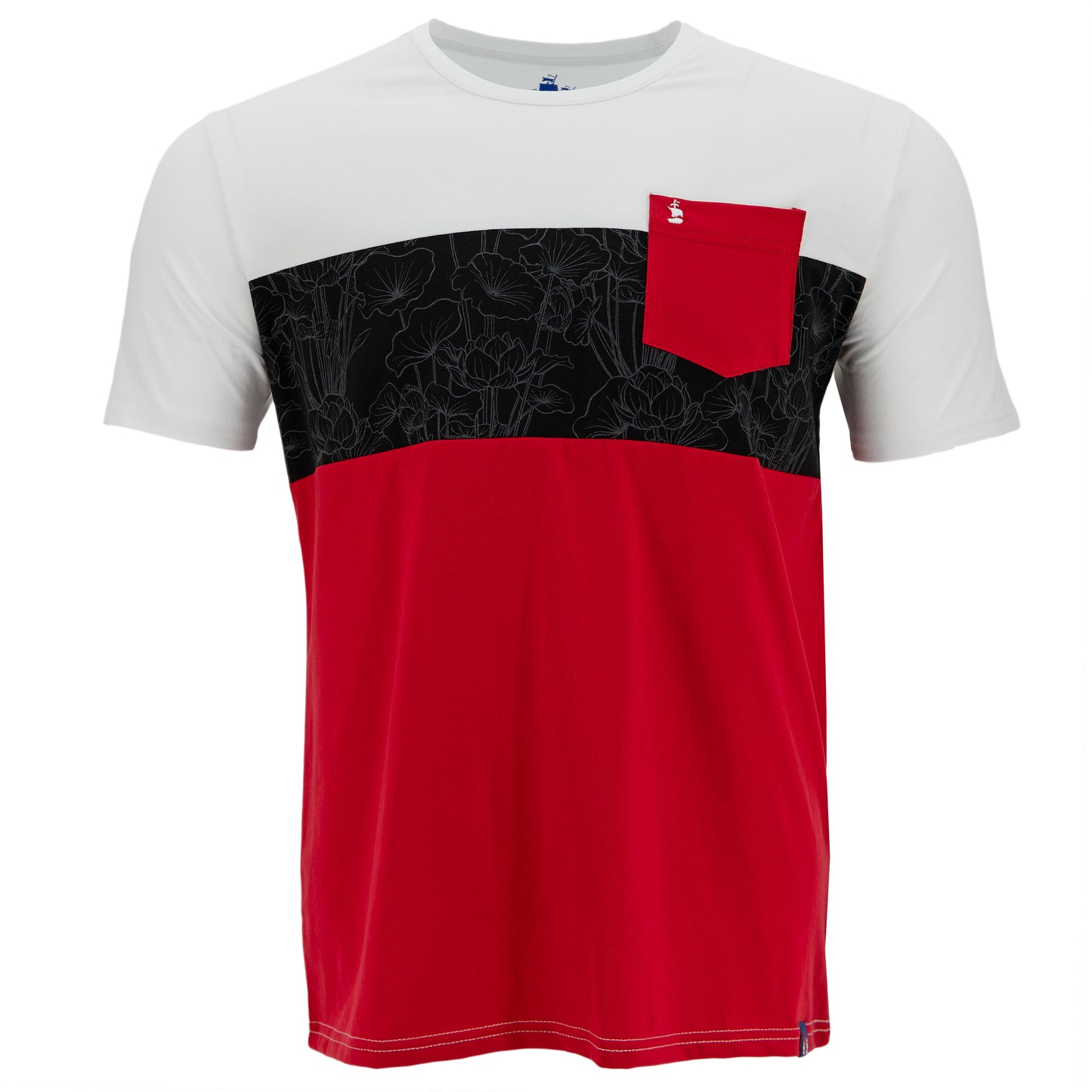 T-SHIRT 1492 MANGAS CORTAS ESTAMP C/ BOLSILLO PARA CABALLEROS