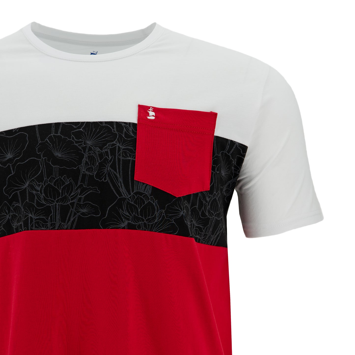 T-SHIRT 1492 MANGAS CORTAS ESTAMP C/ BOLSILLO PARA CABALLEROS