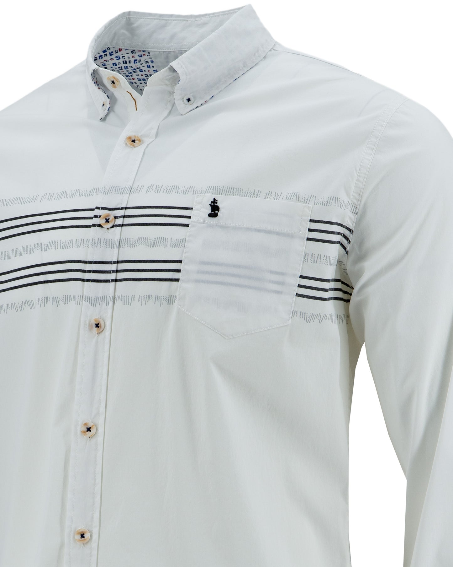 CAMISA 1492 MANGAS LARGAS RAYAS PARA CABALLEROS ** ANT-184 X003TOU2DZ