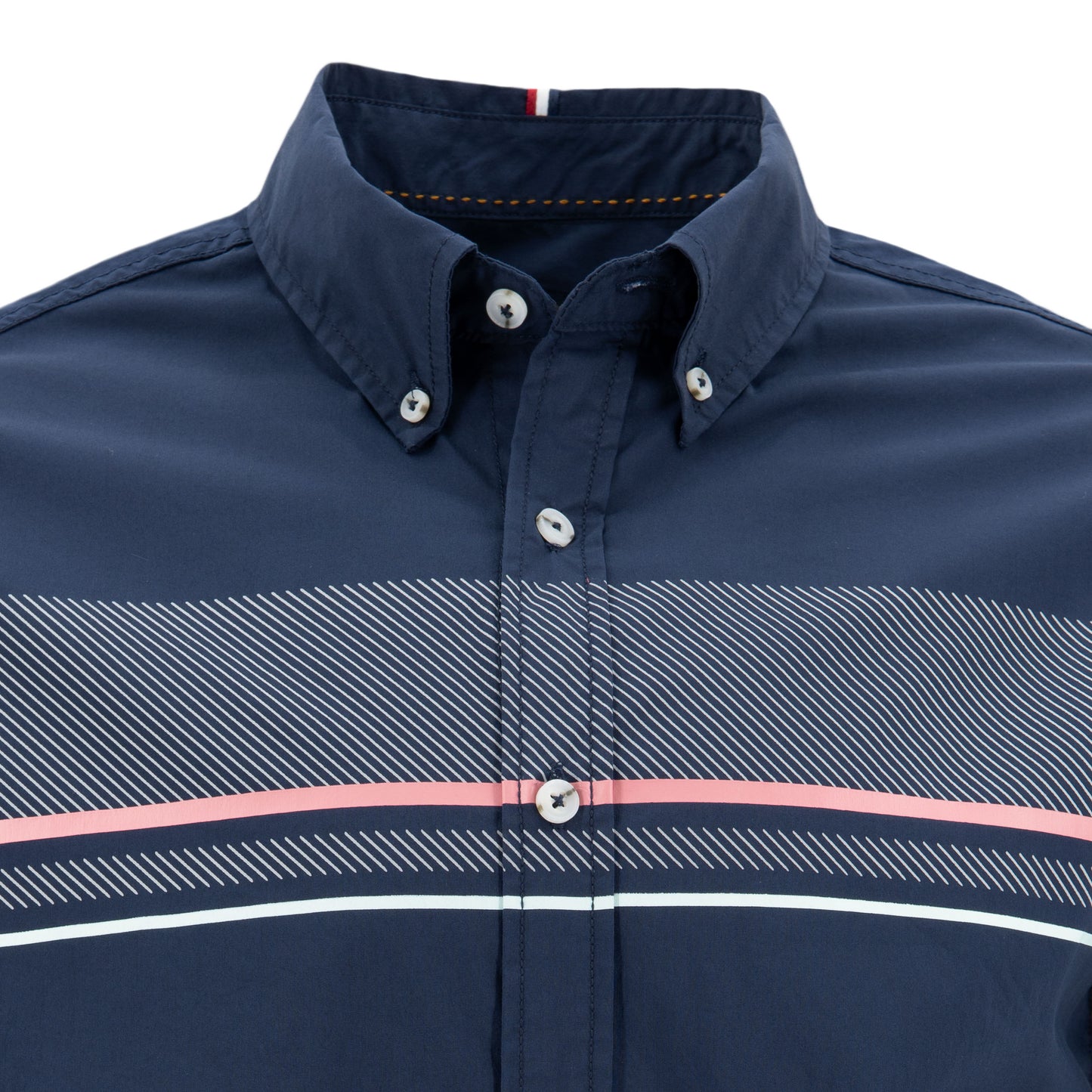CAMISA 1492 MANGAS CORTAS RAYAS PARA CABALLEROS