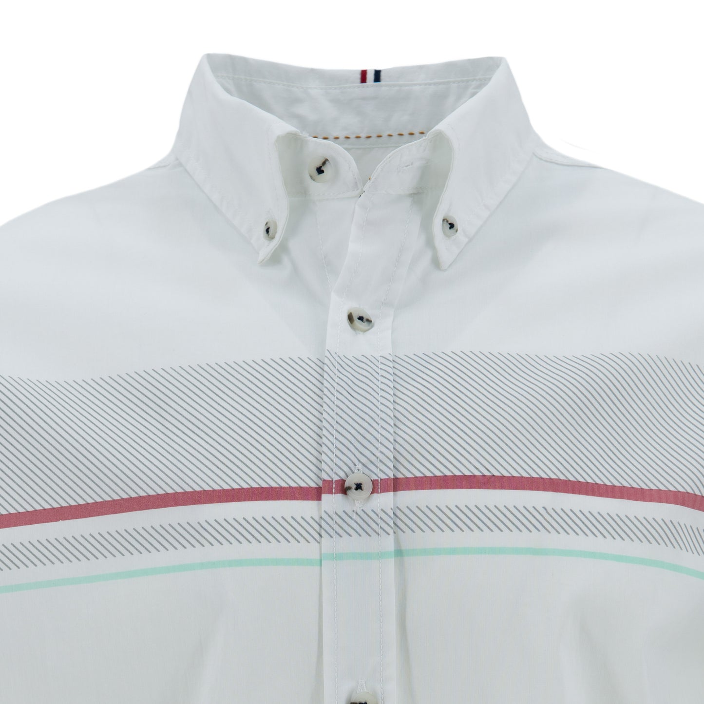CAMISA 1492 MANGAS CORTAS RAYAS PARA CABALLEROS