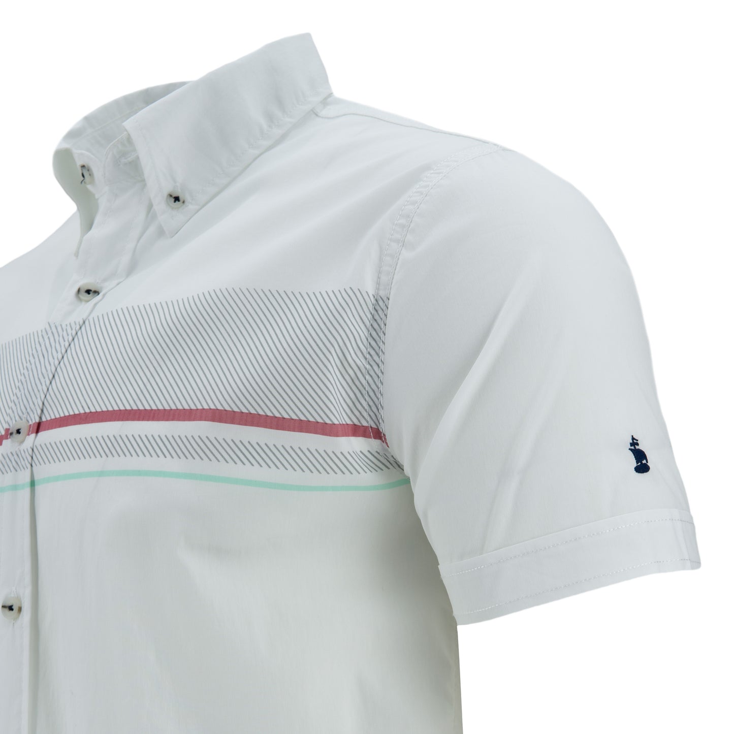 CAMISA 1492 MANGAS CORTAS RAYAS PARA CABALLEROS
