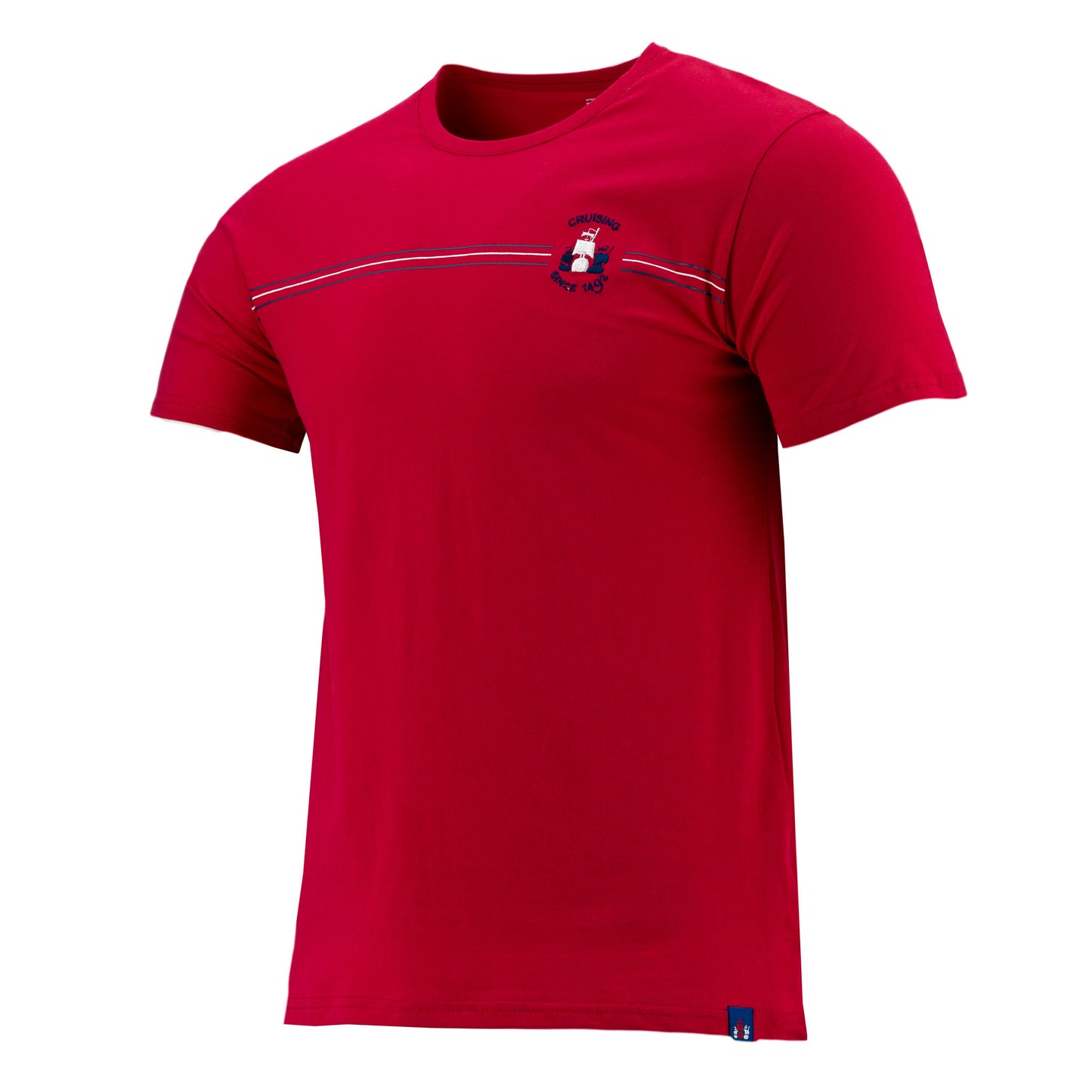 T-SHIRT 1492 MANGAS CORTAS RAYAS PARA CABALLEROS ** ANT-373-375 X003YU7BO7