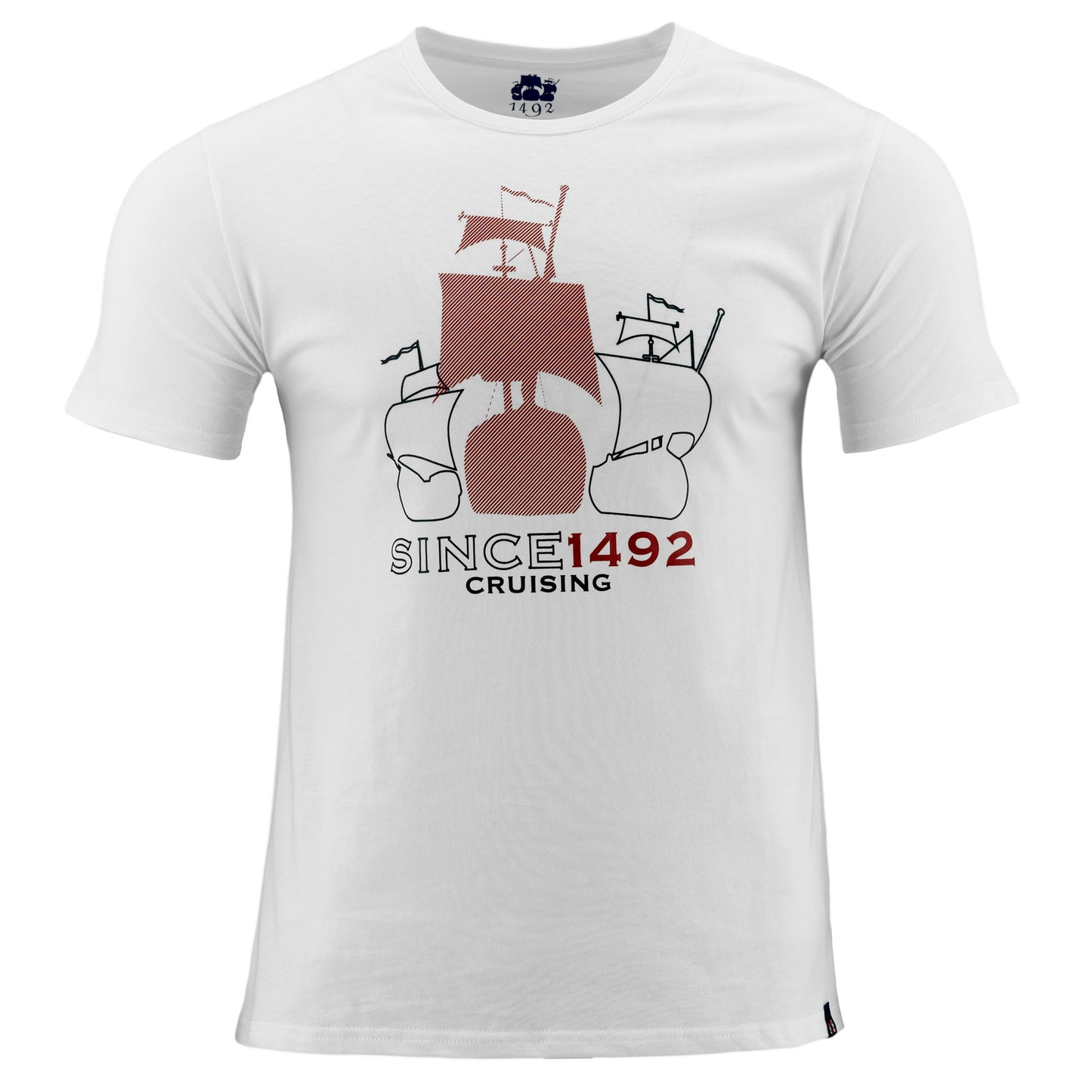 T-SHIRT 1492 MANGAS CORTAS ESTAMP PARA CABALLEROS ** ANT-379-381 X003YUA9OV