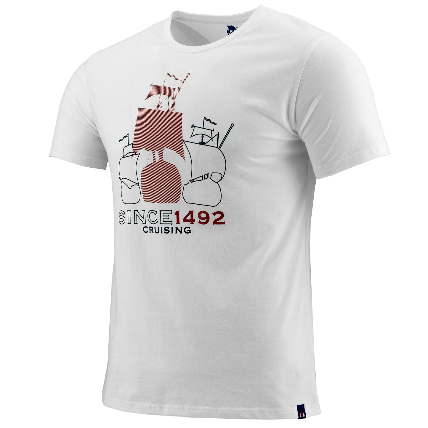 T-SHIRT 1492 MANGAS CORTAS ESTAMP PARA CABALLEROS ** ANT-379-381 X003YUA9OV