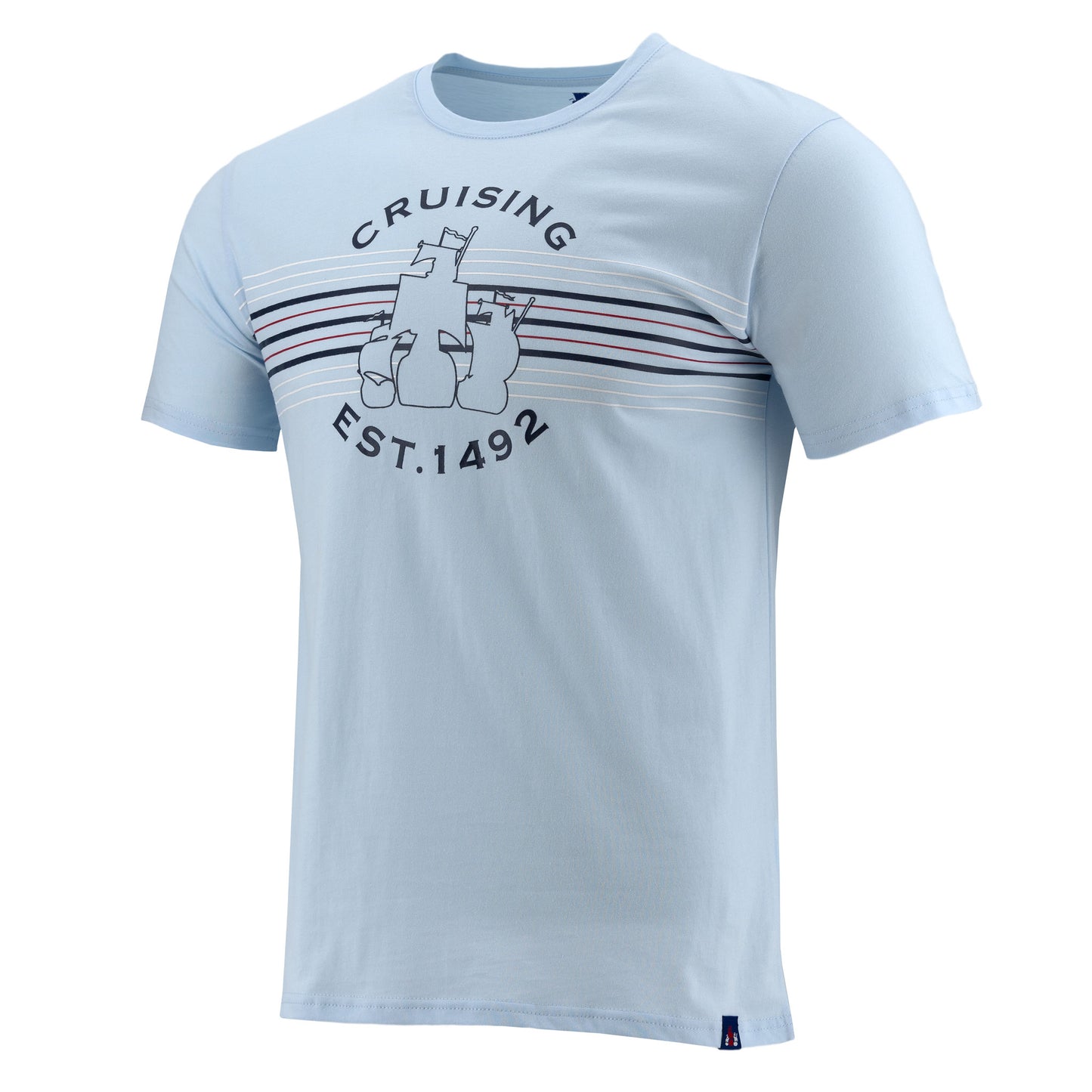 T-SHIRT 1492 MANGAS CORTAS RAYAS PARA CABALLEROS ** ANT-385-387 X003YU6FVR