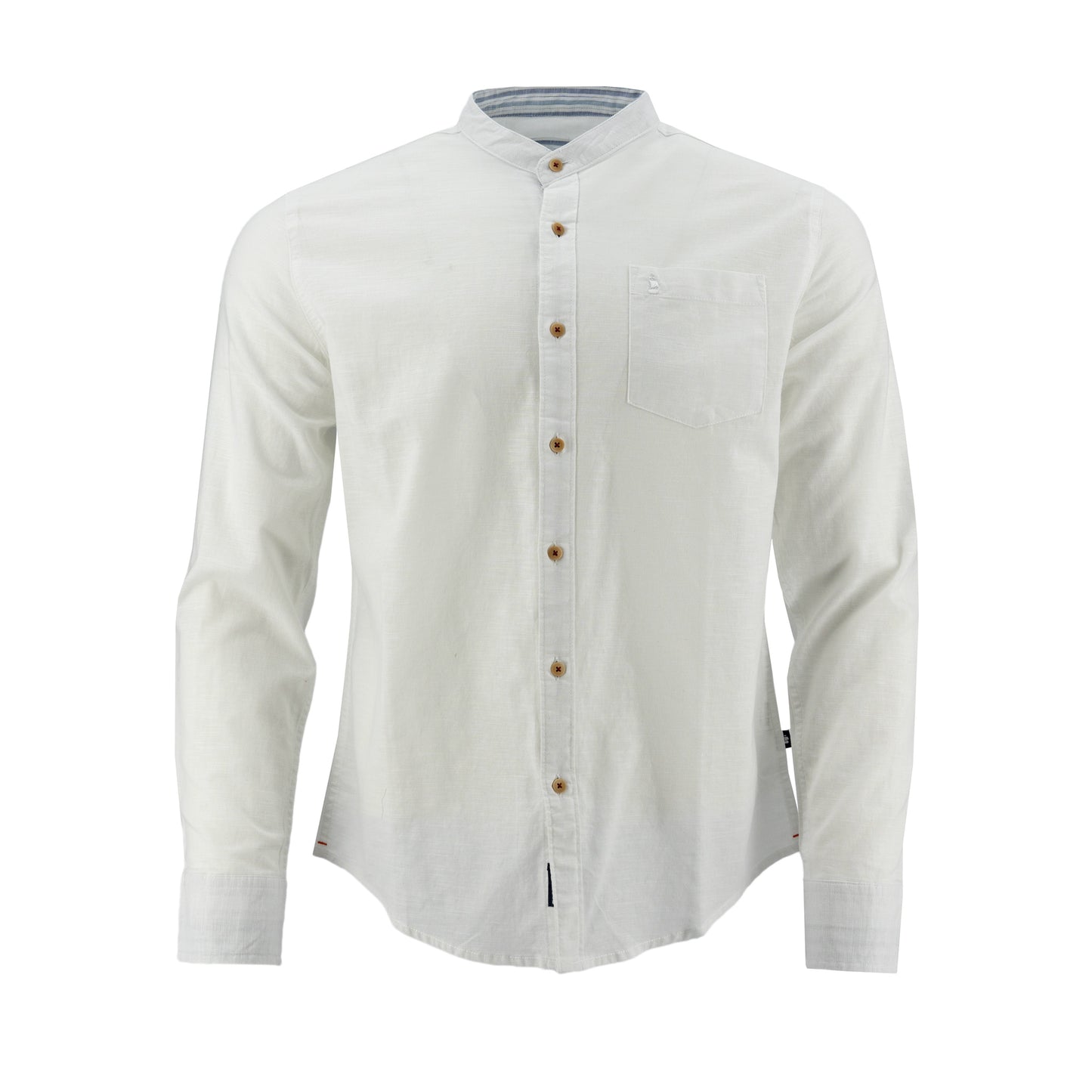 CAMISA 1492 MANGAS LARGAS LISA C/CHINO PARA CABALLEROS ** ANT-415-416 CODIGO: 3015165