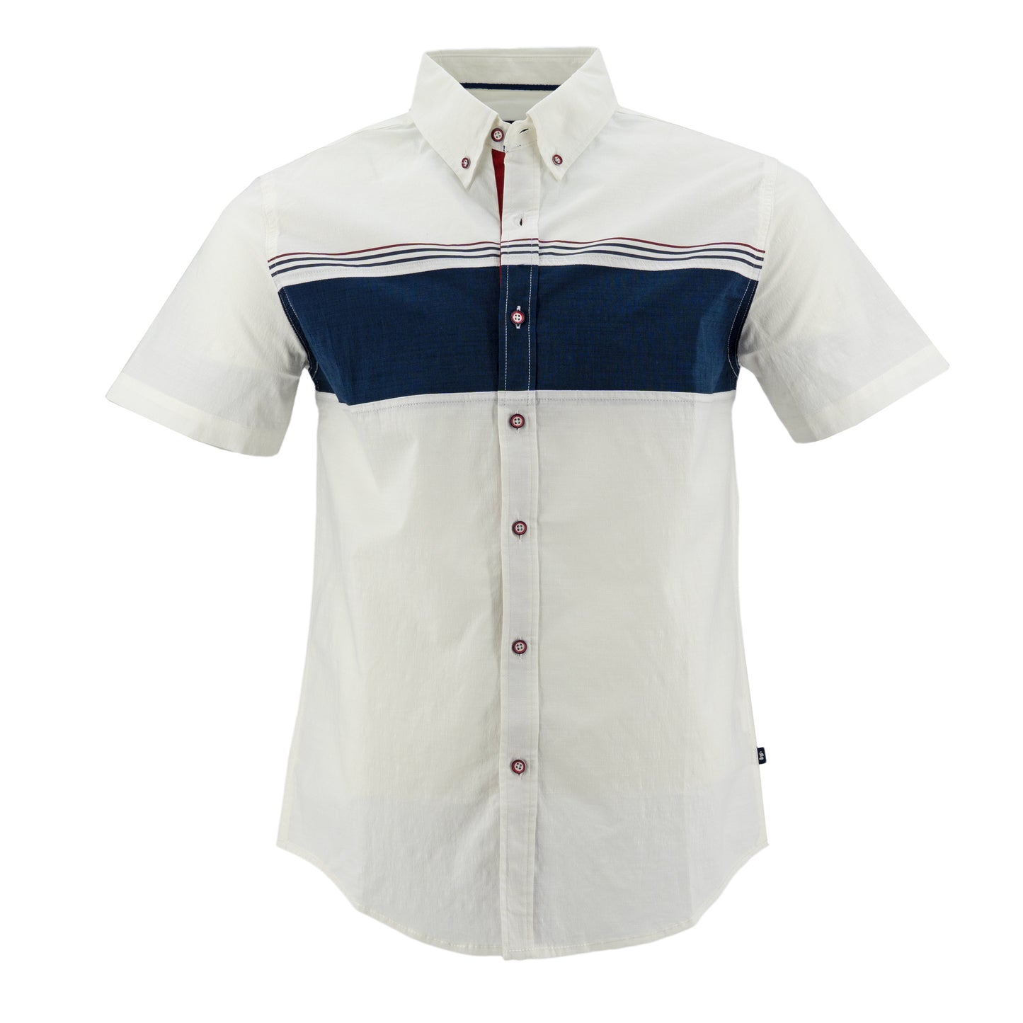 CAMISA 1492 MANGAS CORTAS RAYAS PARA CABALLEROS ** ANT450451452453 CODIGO: 3015475