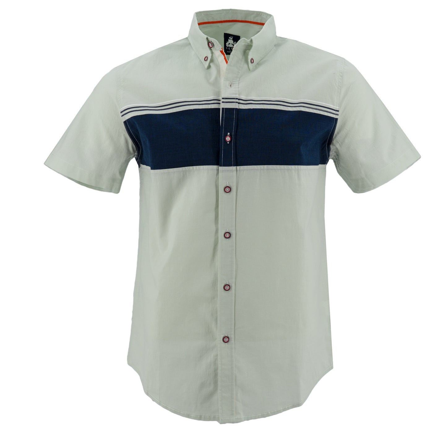 CAMISA 1492 MANGAS CORTAS RAYAS PARA CABALLEROS ** ANT450451452453 CODIGO: 3015475