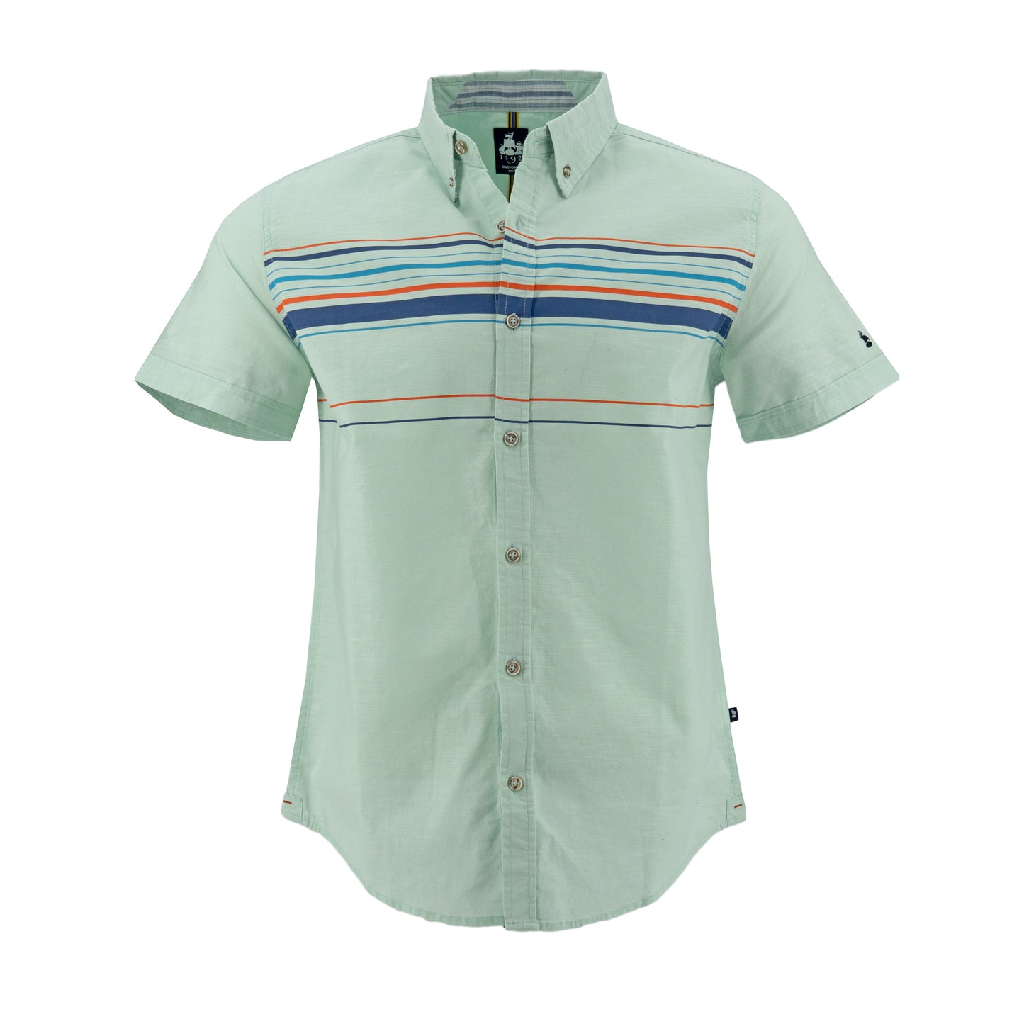 CAMISA 1492 MANGAS CORTAS RAYAS PARA CABALLEROS ** ANT454455456457 CODIGO: 3015492