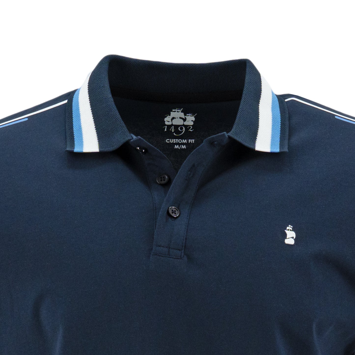 POLO 1492 MANGAS CORTAS LISO PARA CABALLEROS ** ANT-466-467 CODIGO: 3015588