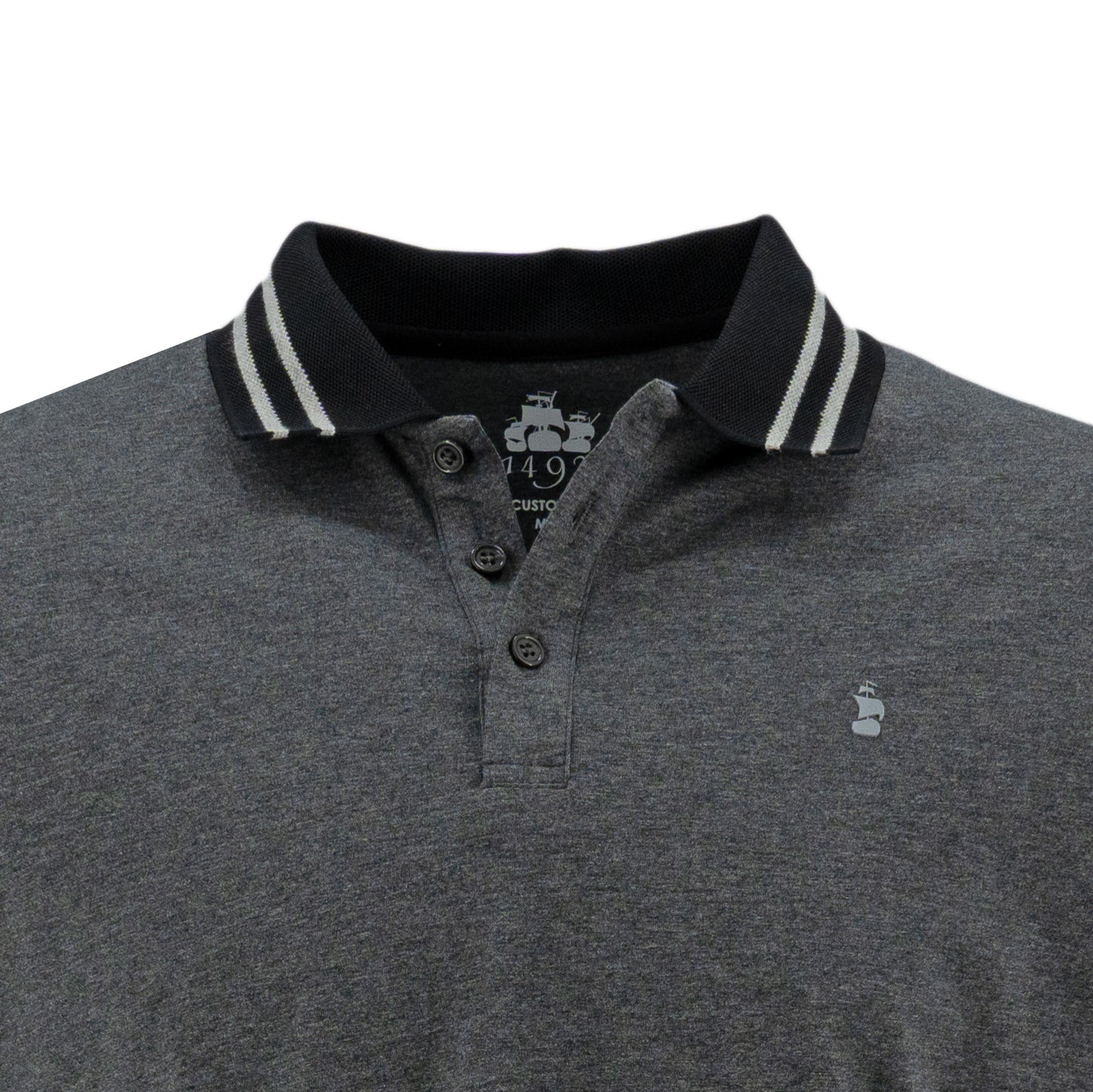 POLO 1492 MANGAS CORTAS ESTAMPADO PARA CABALLEROS ** ANT-473-474 CODIGO: 3015630