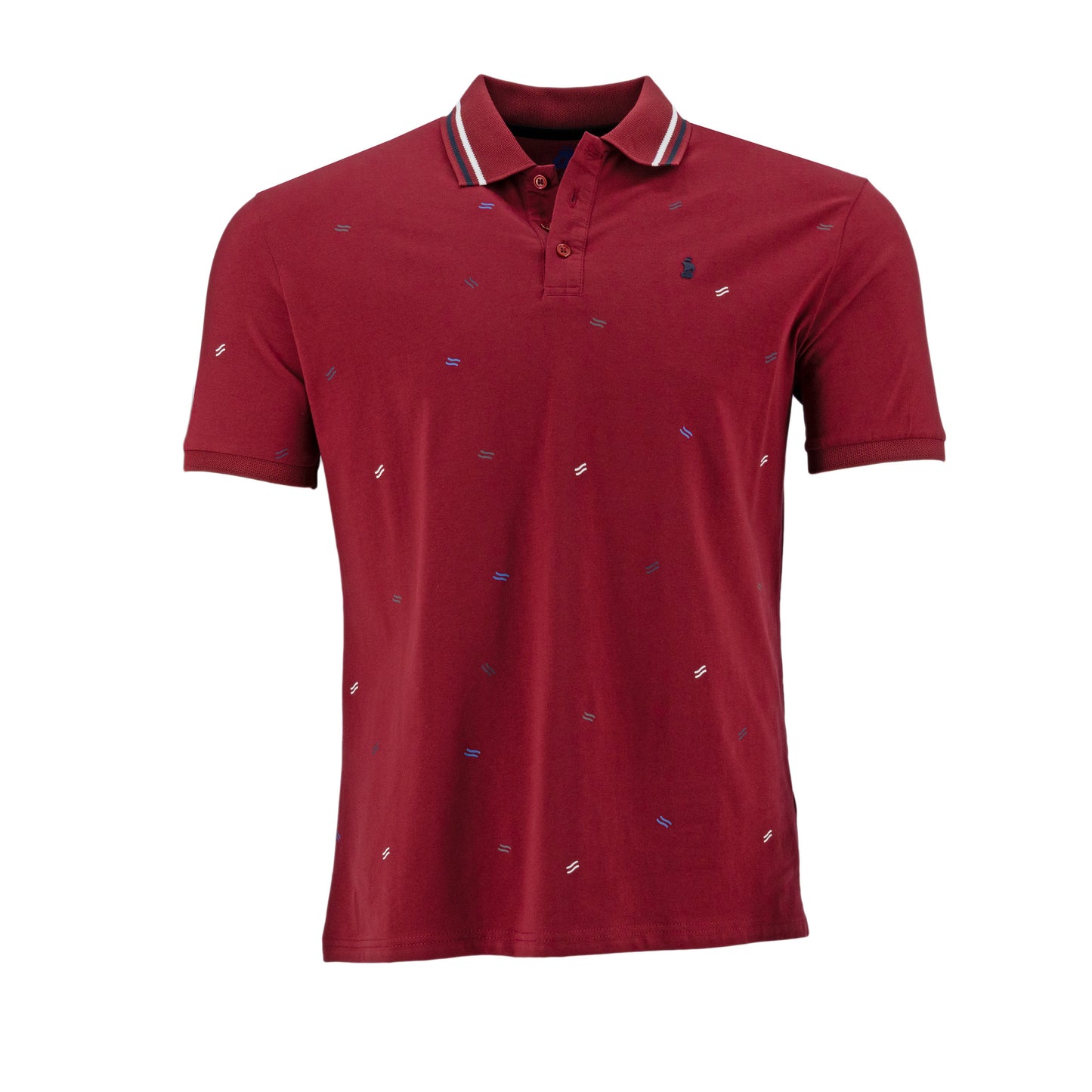 POLO 1492 MANGAS CORTAS ESTAMPADO PARA CABALLEROS ** ANT-473-474 CODIGO: 3015630