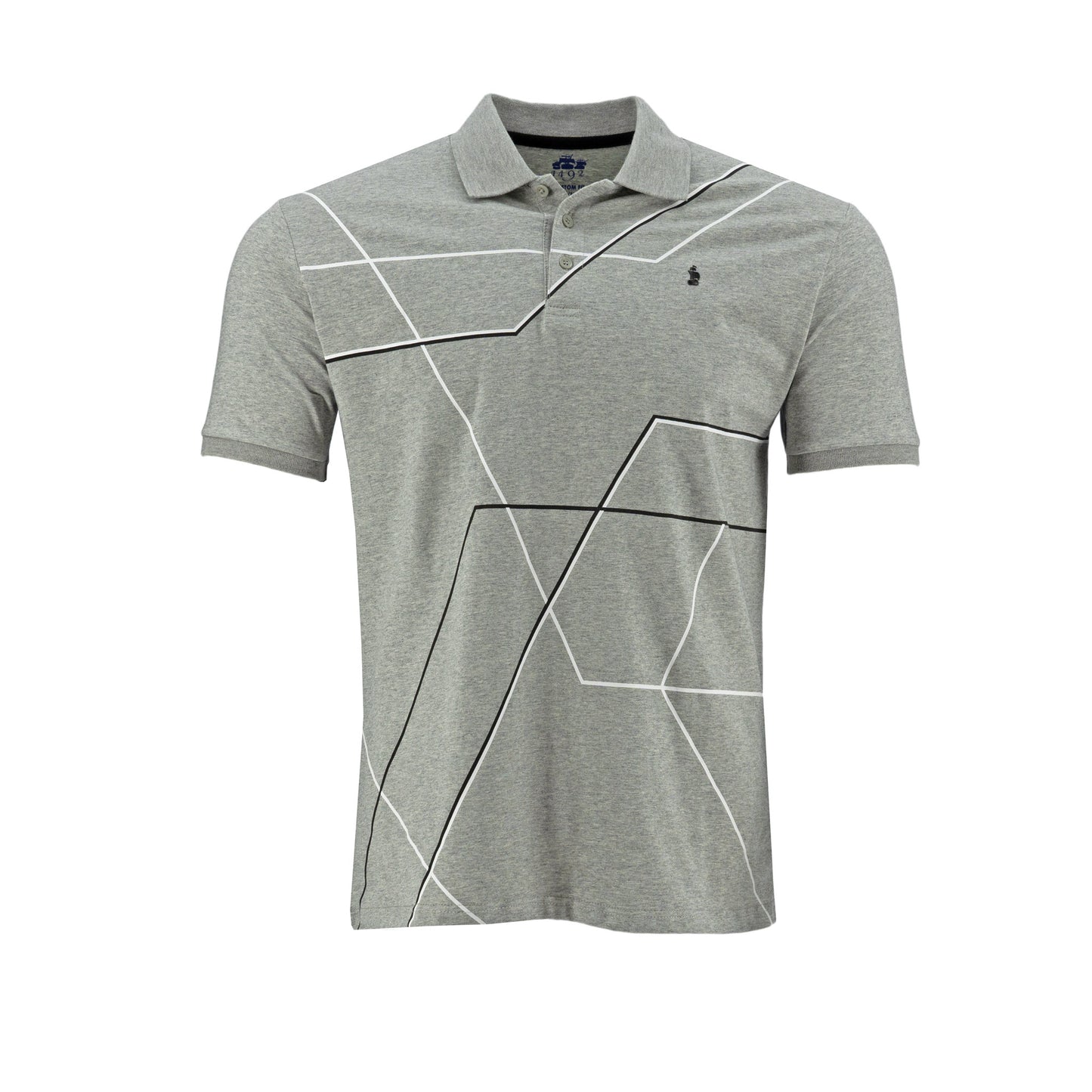 POLO 1492 MANGAS CORTAS ESTAMPADO PARA CABALLEROS ** ANT-477-478 CODIGO: 3015660
