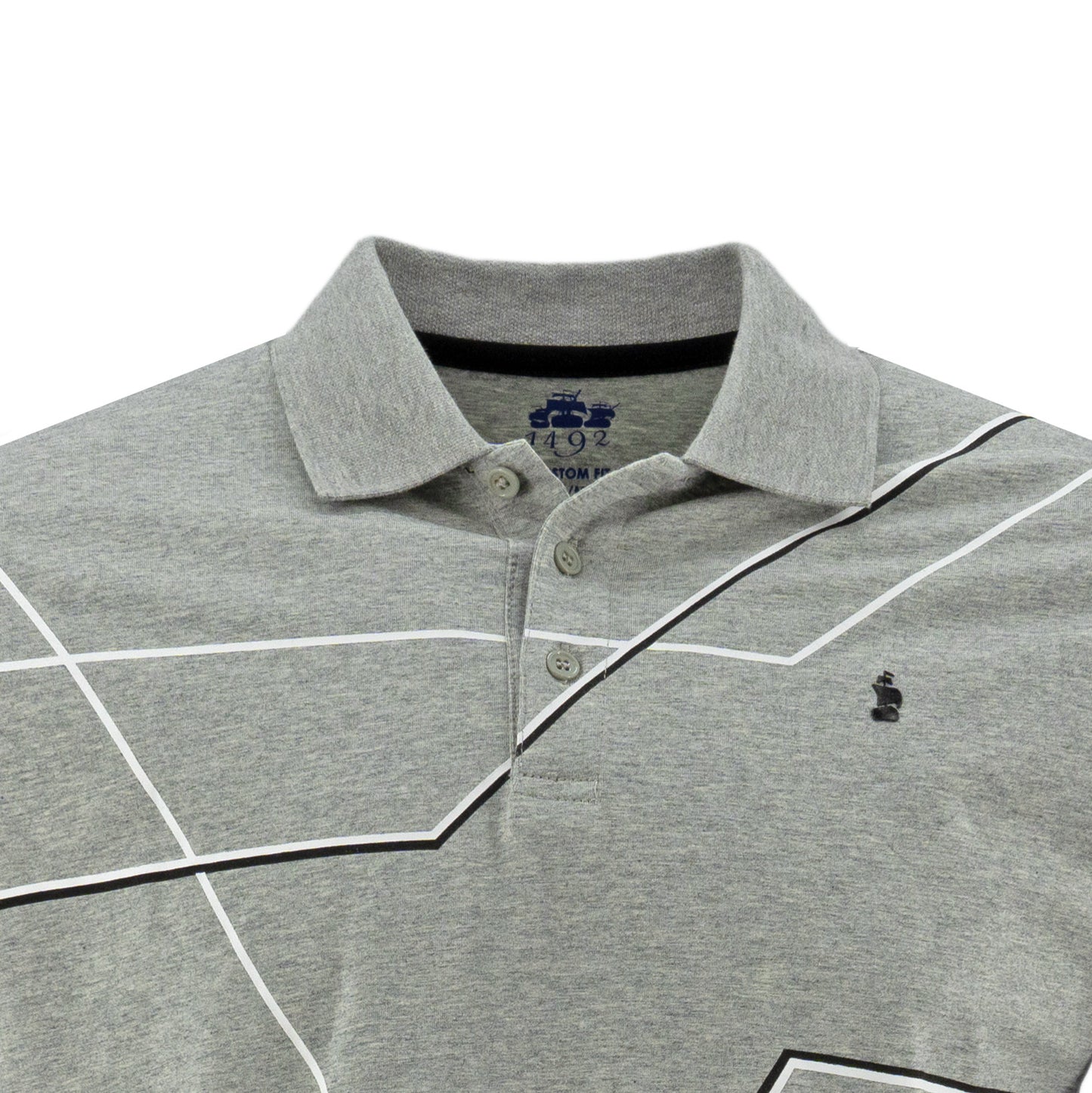 POLO 1492 MANGAS CORTAS ESTAMPADO PARA CABALLEROS ** ANT-477-478 CODIGO: 3015660