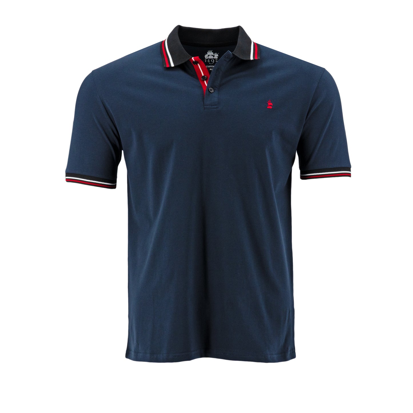 POLO 1492 MANGAS CORTAS LISO PARA CABALLEROS ** ANT-485-486 CODIGO: 3015708
