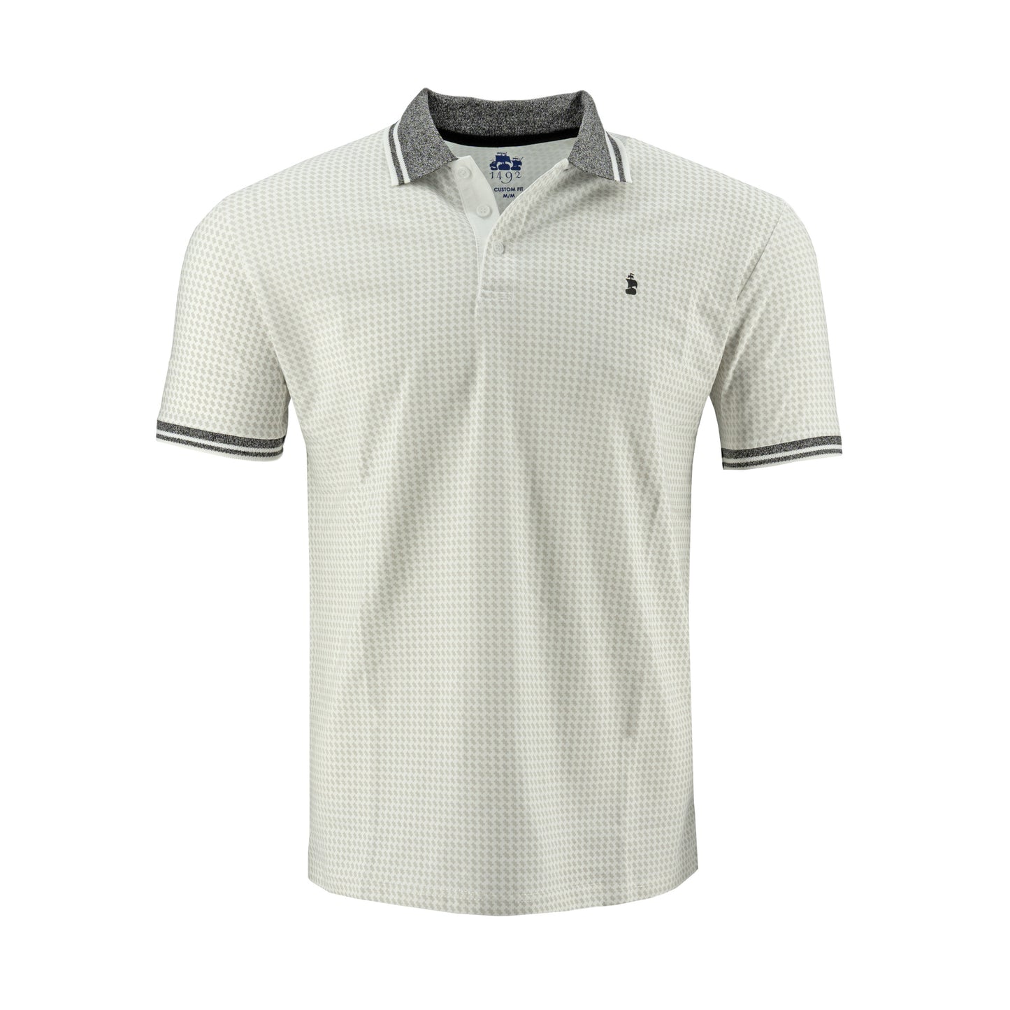 POLO 1492 MANGAS CORTAS ESTAMPADO PARA CABALLEROS ** ANT-497-498 CODIGO: 3015786