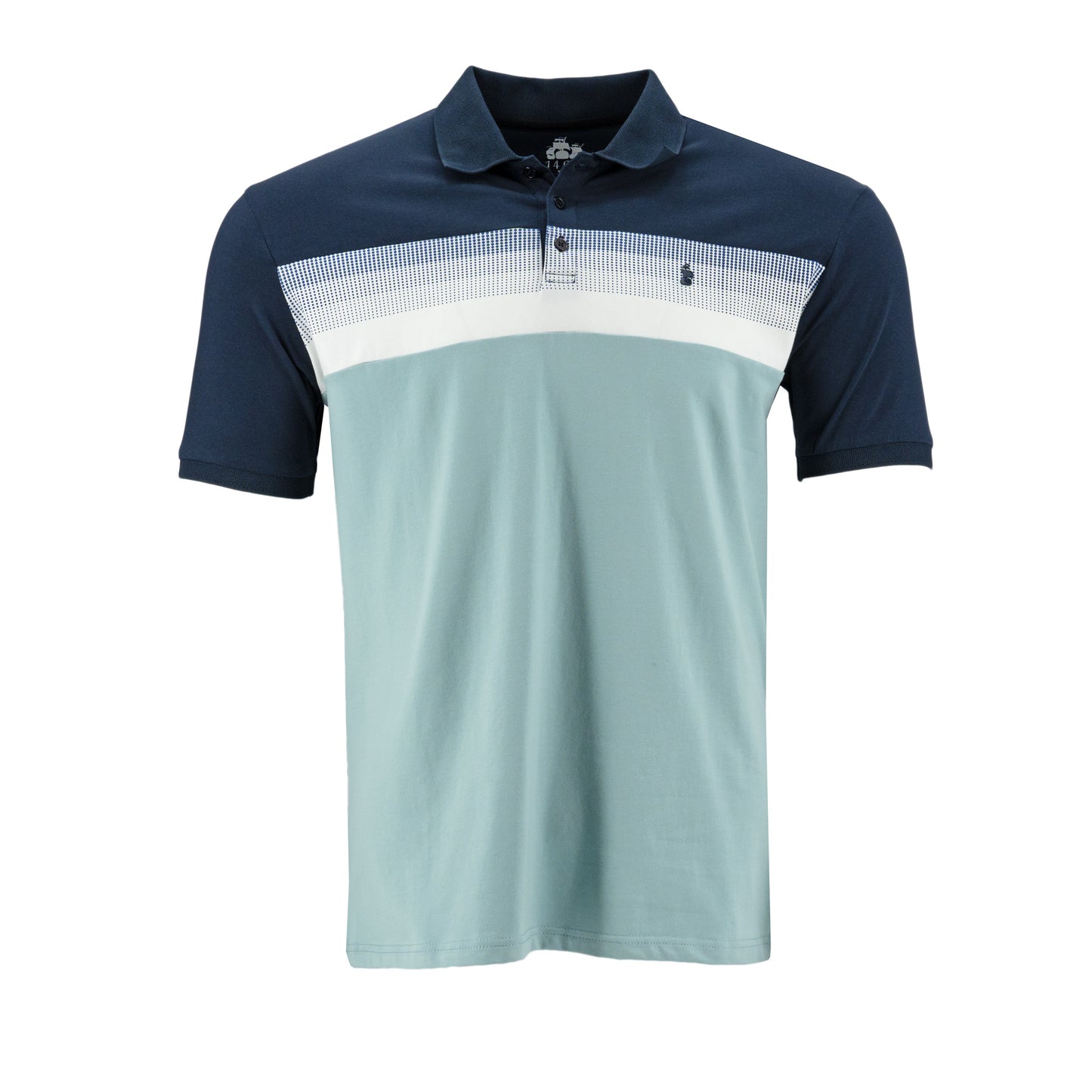POLO 1492 MANGAS CORTAS COMBINADO PARA CABALLEROS ** ANT-499-500 CODIGO: 3015792