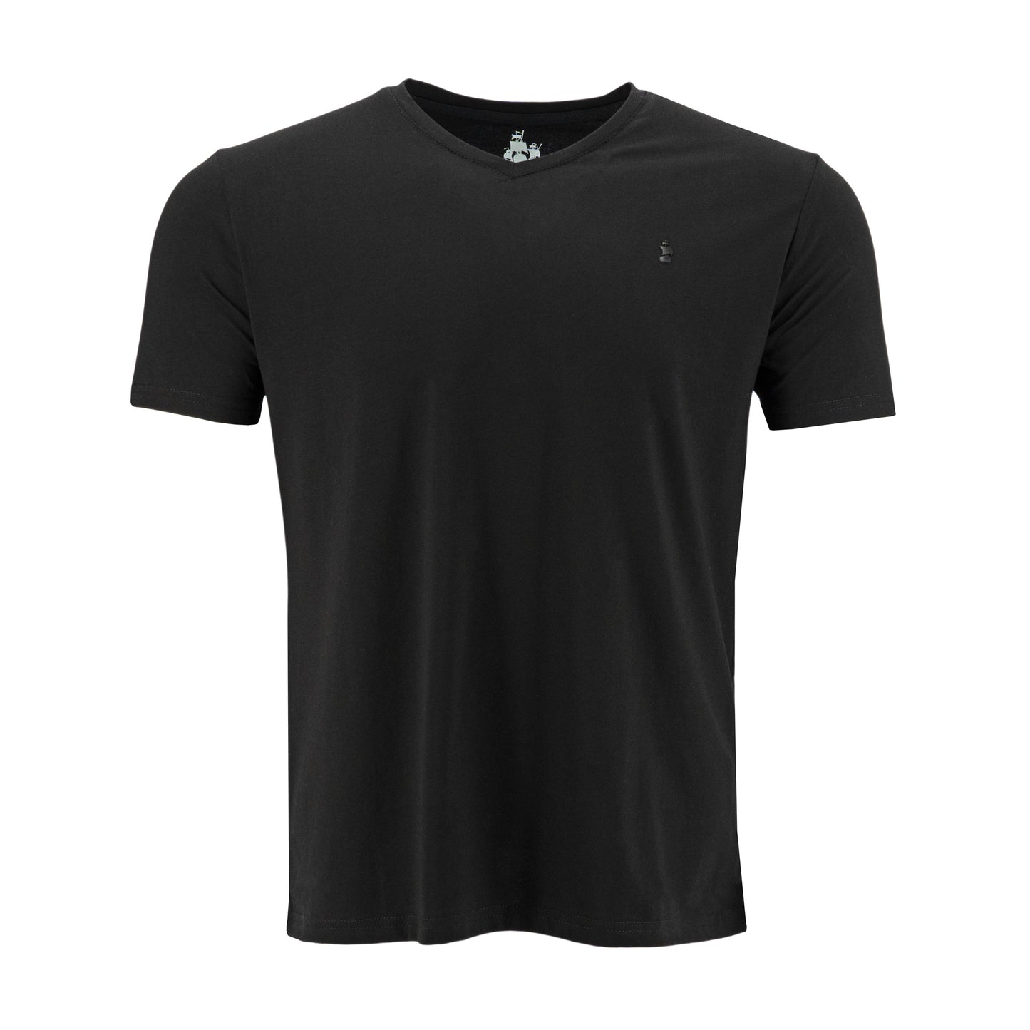 T-SHIRT 1492 MANGAS CORTAS LISO CUELLO V PARA CABALLEROS ** ANT-516-520 CODIGO: 3015900