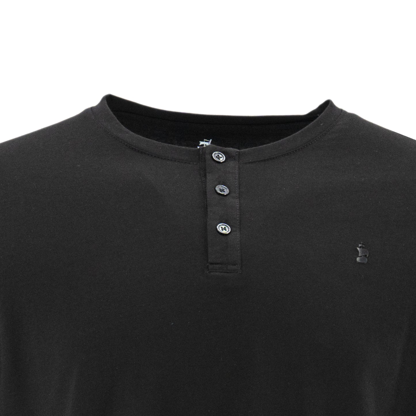 T-SHIRT 1492 MANGAS LARGAS LISO CUELLO HENLEY PARA CABALLEROS ANT-527-530 CODIGO: 3015984