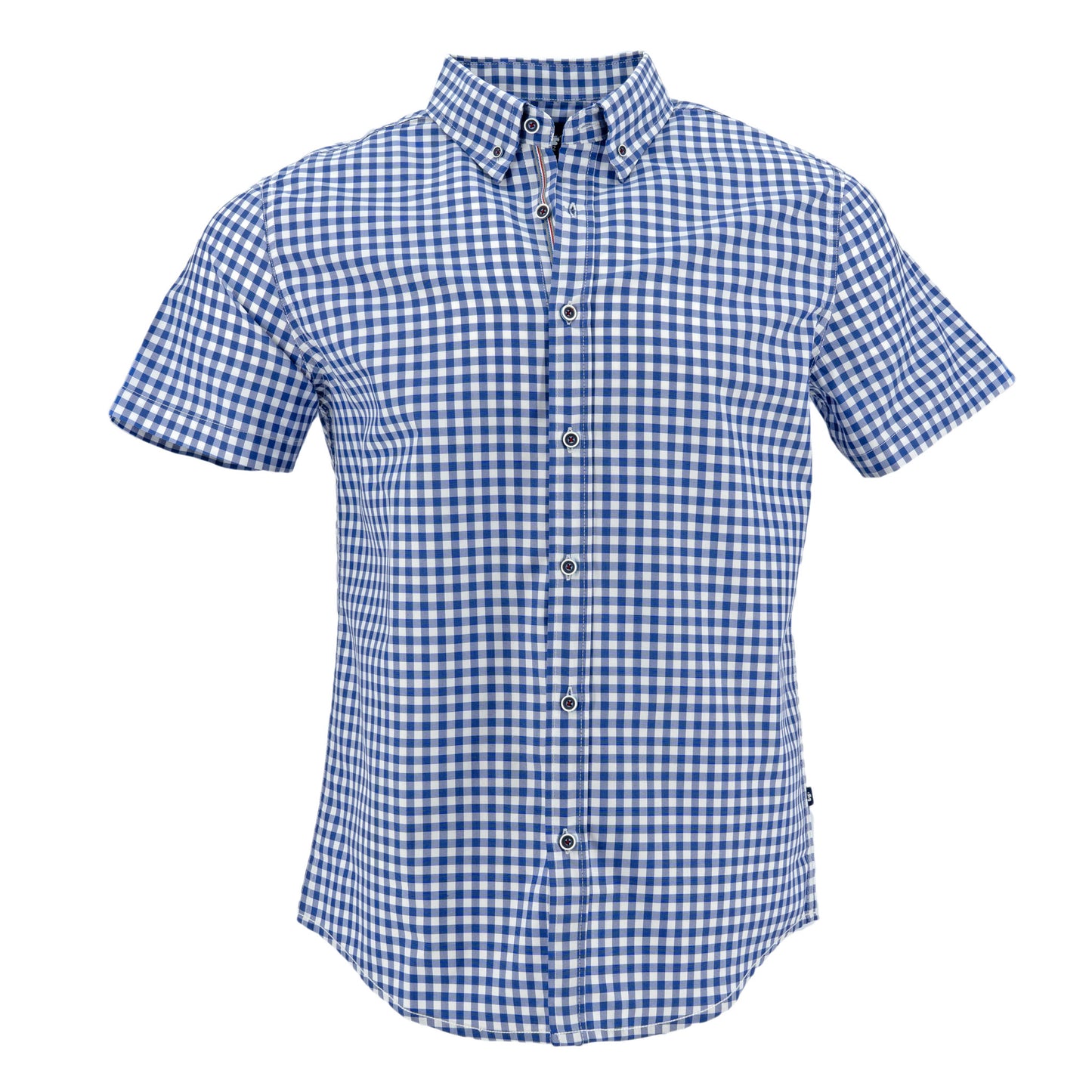 CAMISA 1492 MANGAS CORTAS CUADROS PARA CABALLEROS ** ANT-547 CODIGO: 3015546