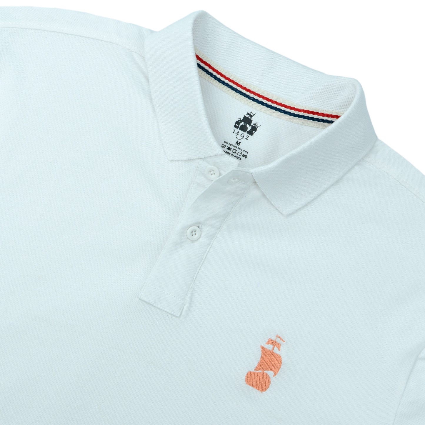 POLO 1492 MANGAS CORTAS LISO PARA CABALLEROS