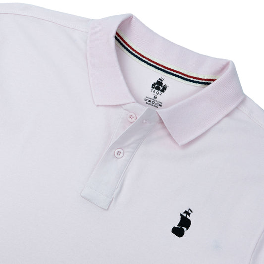 POLO 1492 MANGAS CORTAS LISO PARA CABALLEROS ** 12-2007-C-B CODIGO: 3001348