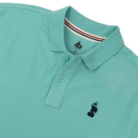 POLO 1492 MANGAS CORTAS LISO PARA CABALLEROS