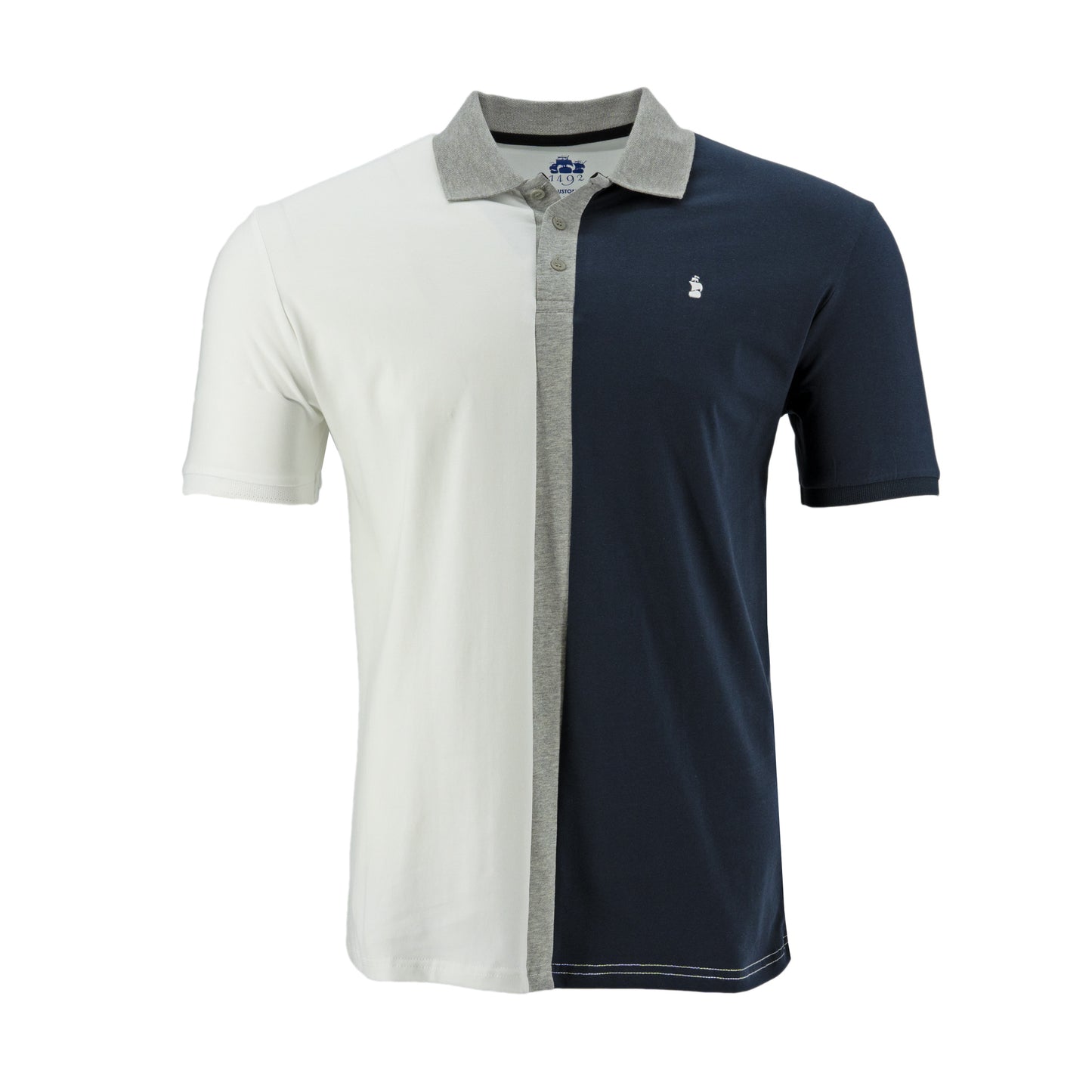 POLO 1492 MANGAS CORTAS COMBINADO PARA CABALLEROS ** ANT-481-482 CODIGO: 3015678