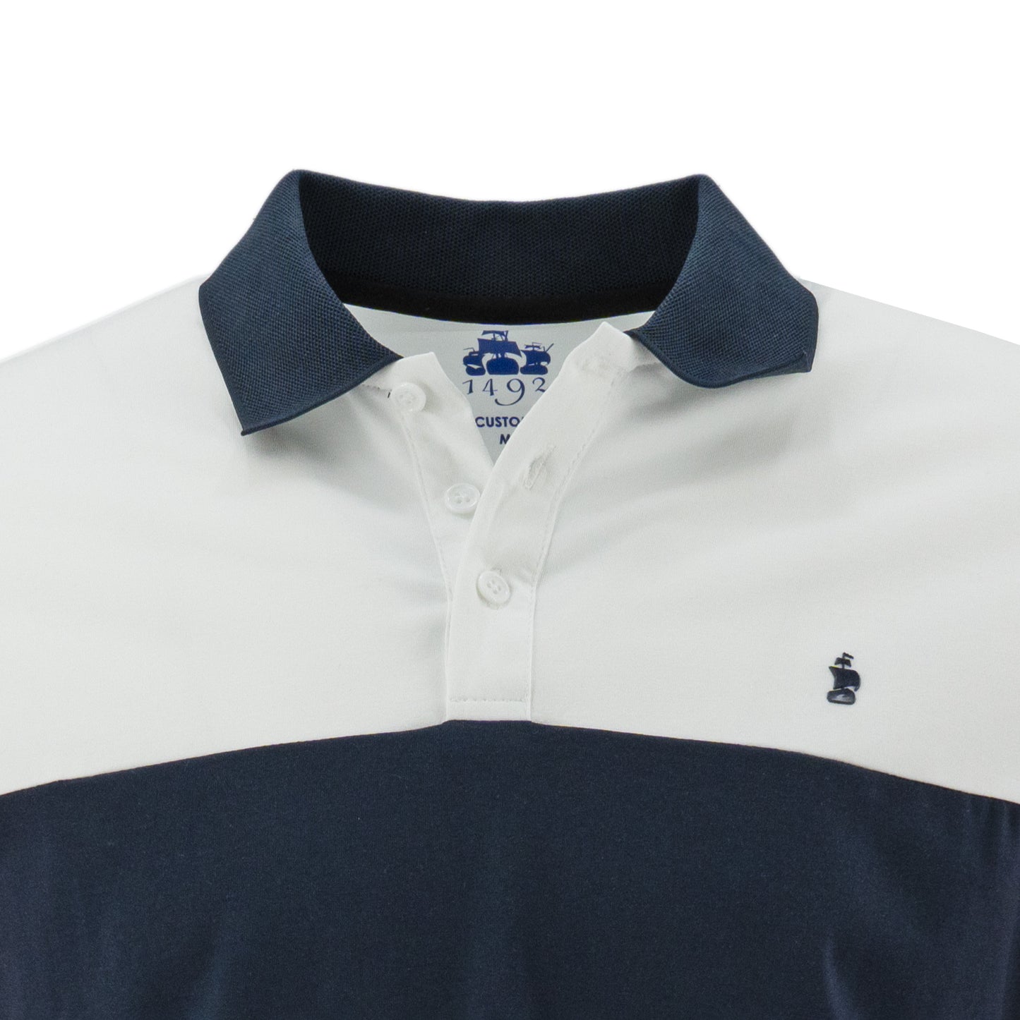 POLO 1492 MANGAS CORTAS COMBINADO NINO ** ANB-493 CODIGO: 3016104